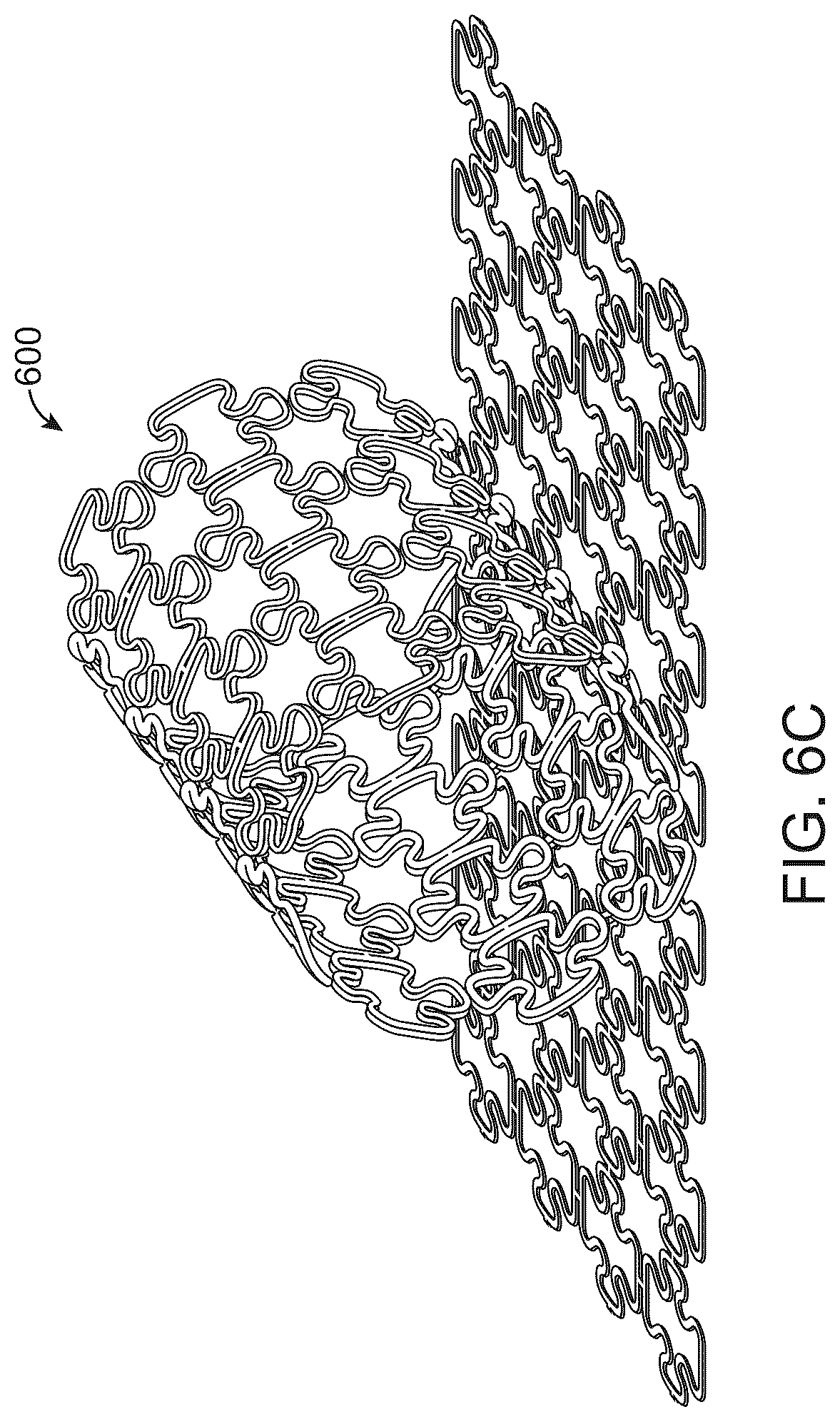 Patent US12097134 Figure 8 – Absorbable intravascular devices that provide a decrease in radial rigidity of the vessel over time