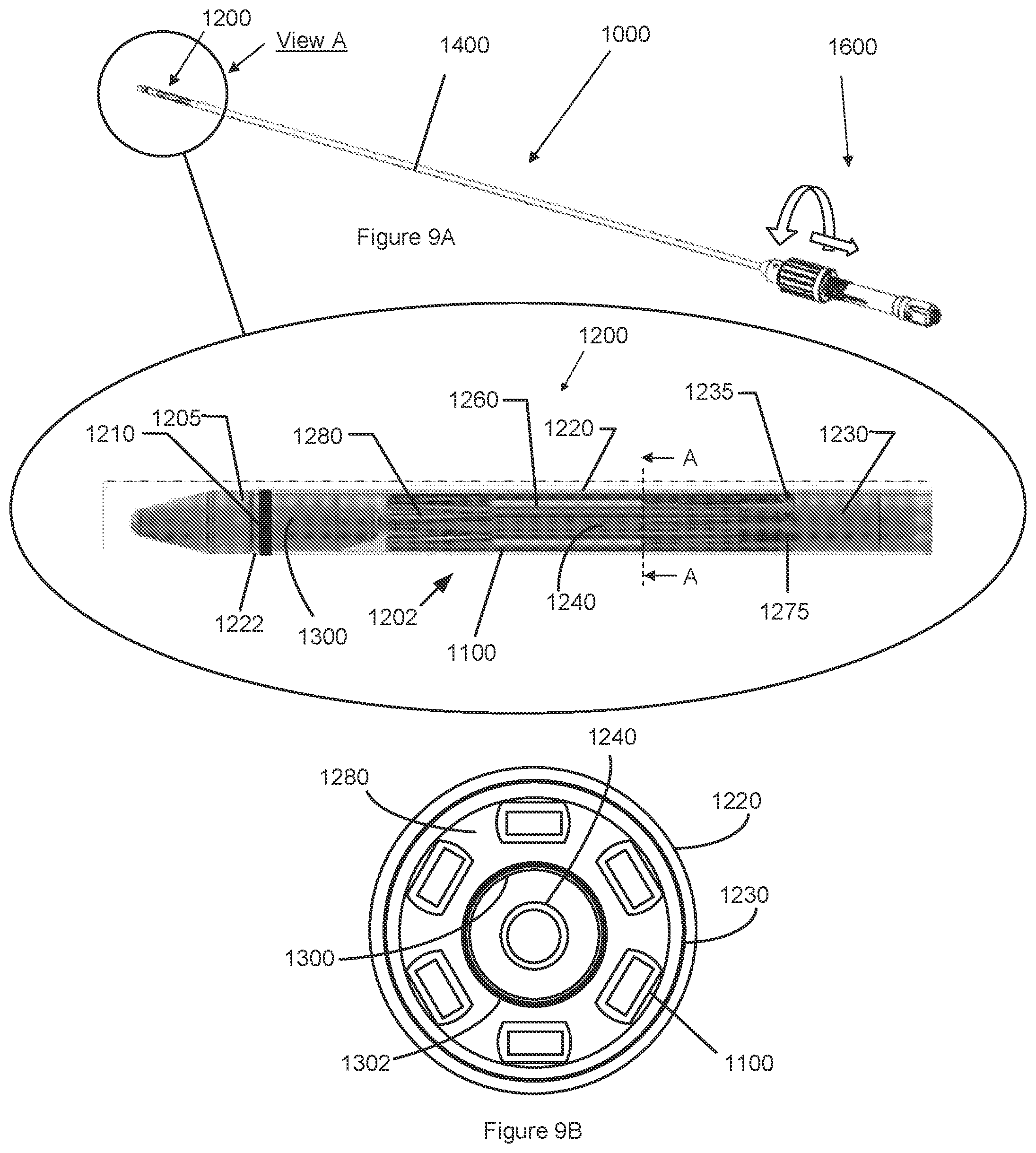 Patent US12097136 Figure 8 – Graft securing system, applicator and method