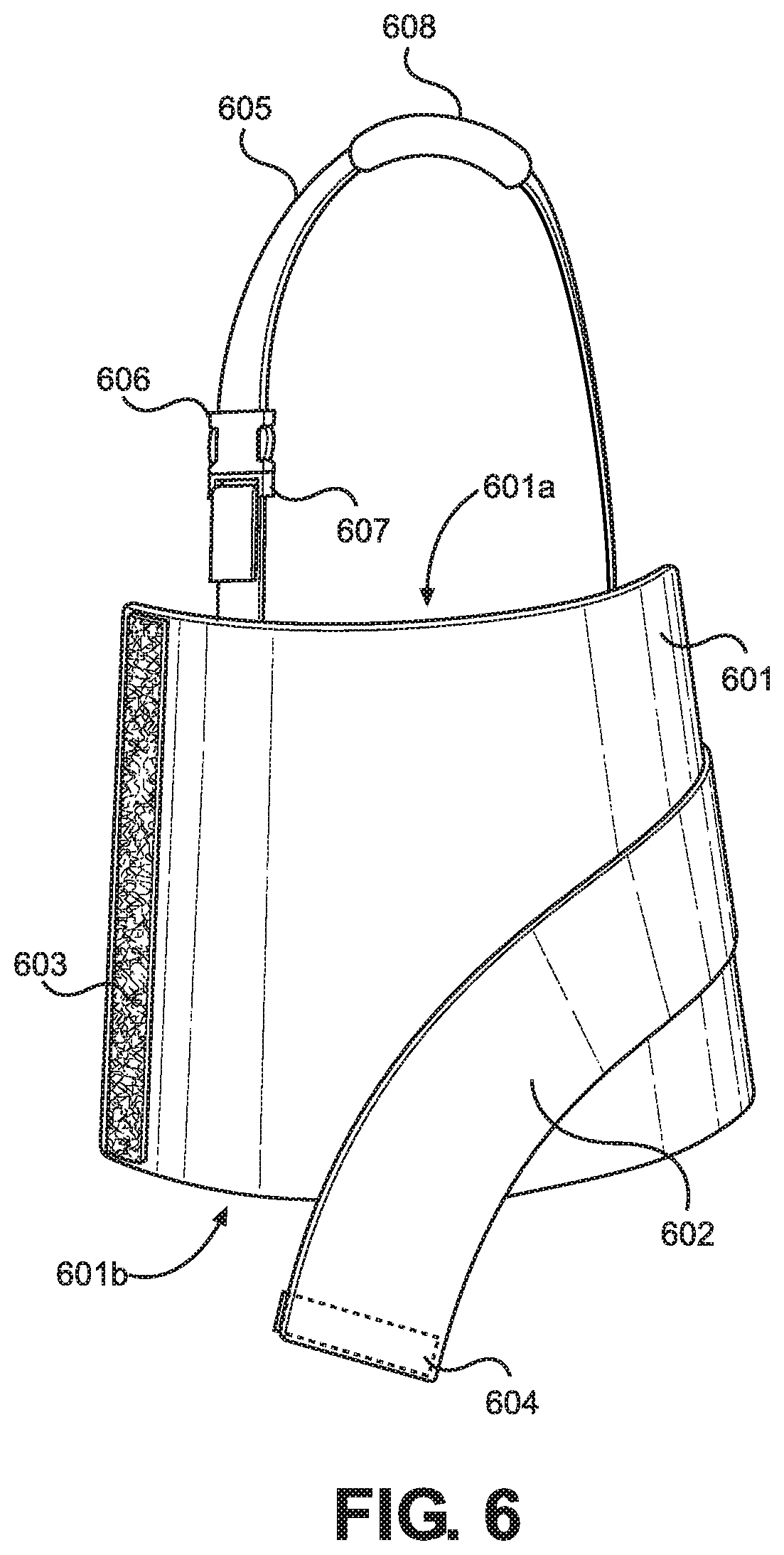 Patent US12097139 Figure 6 – Posture and lifting orthotic