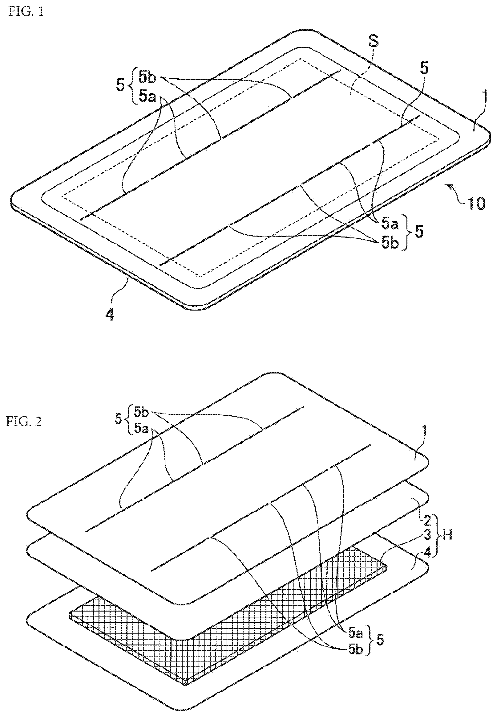 Patent US12097144 Figure 1 – Heating body and method for producing the same