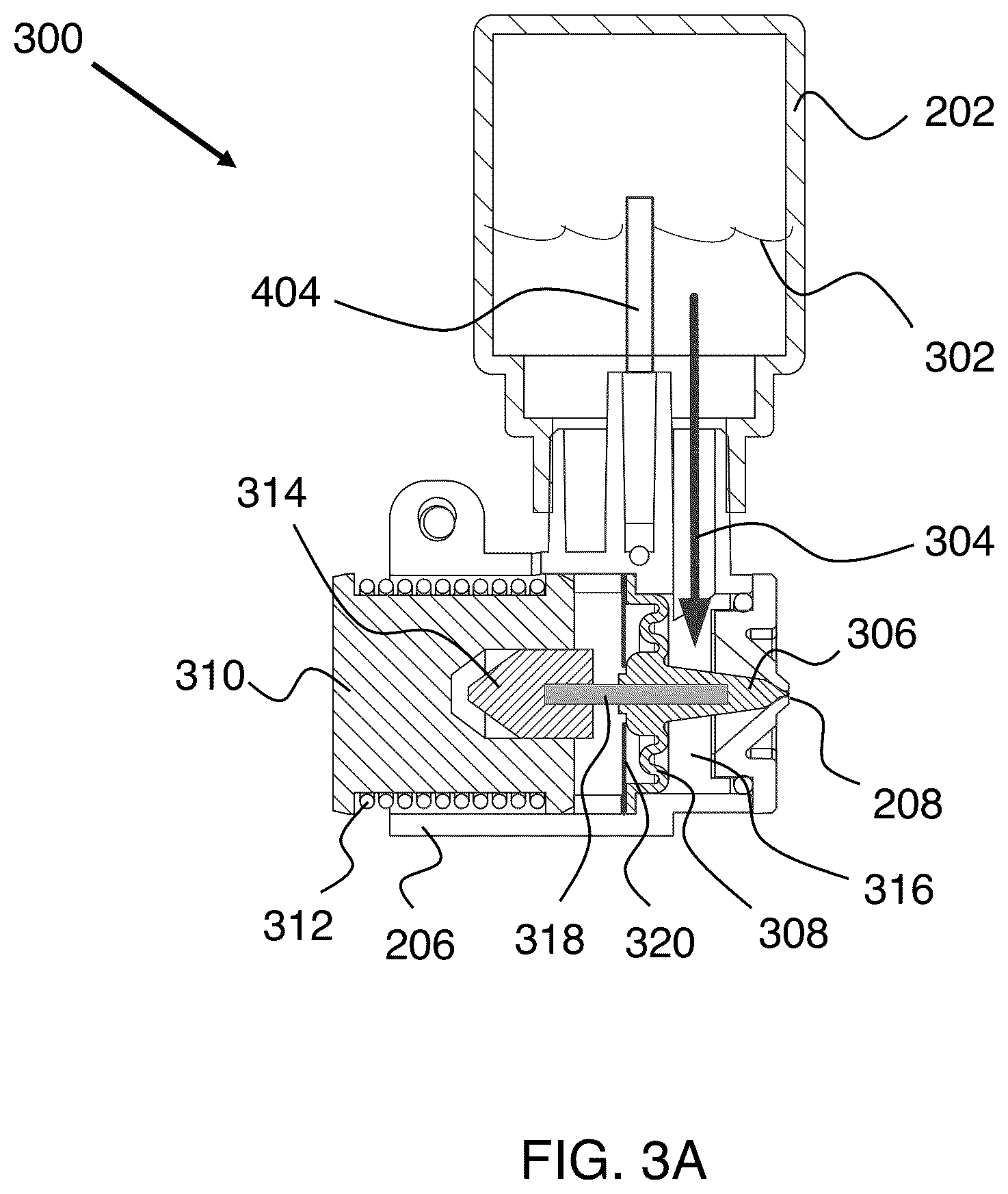 Patent US12097145 Figure 2 – Vented multi-dose ocular fluid delivery system