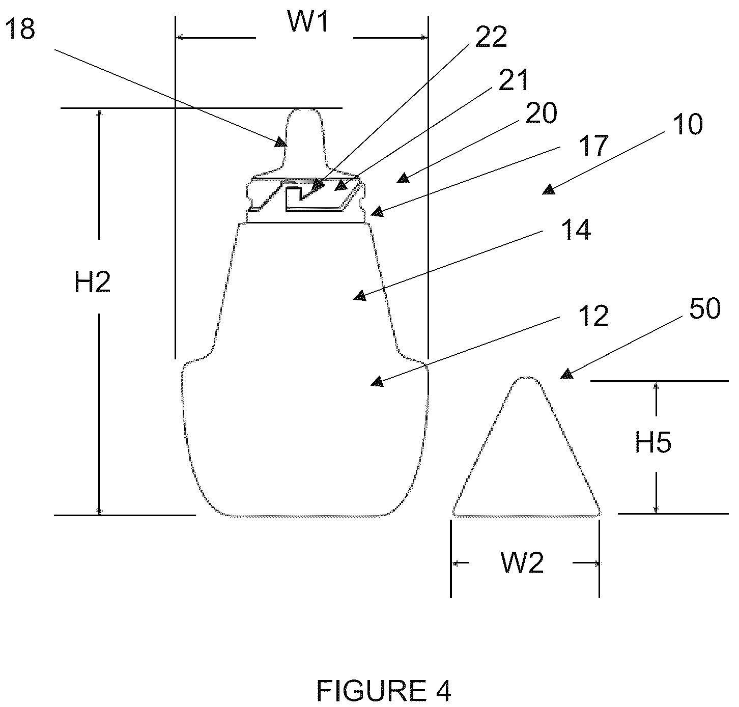 Patent US12097146 Figure 3 – Eye drop dispenser