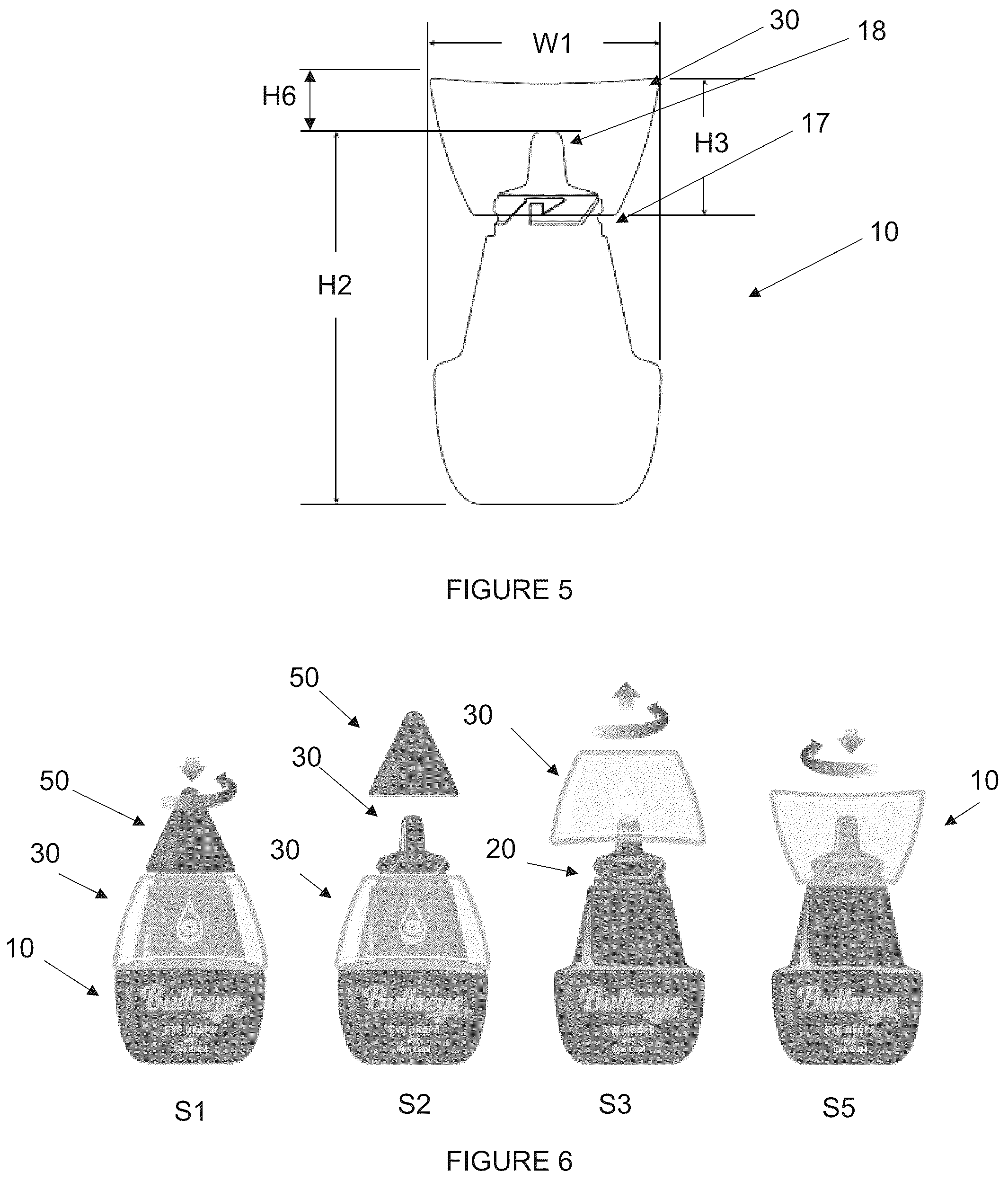 Patent US12097146 Figure 4 – Eye drop dispenser
