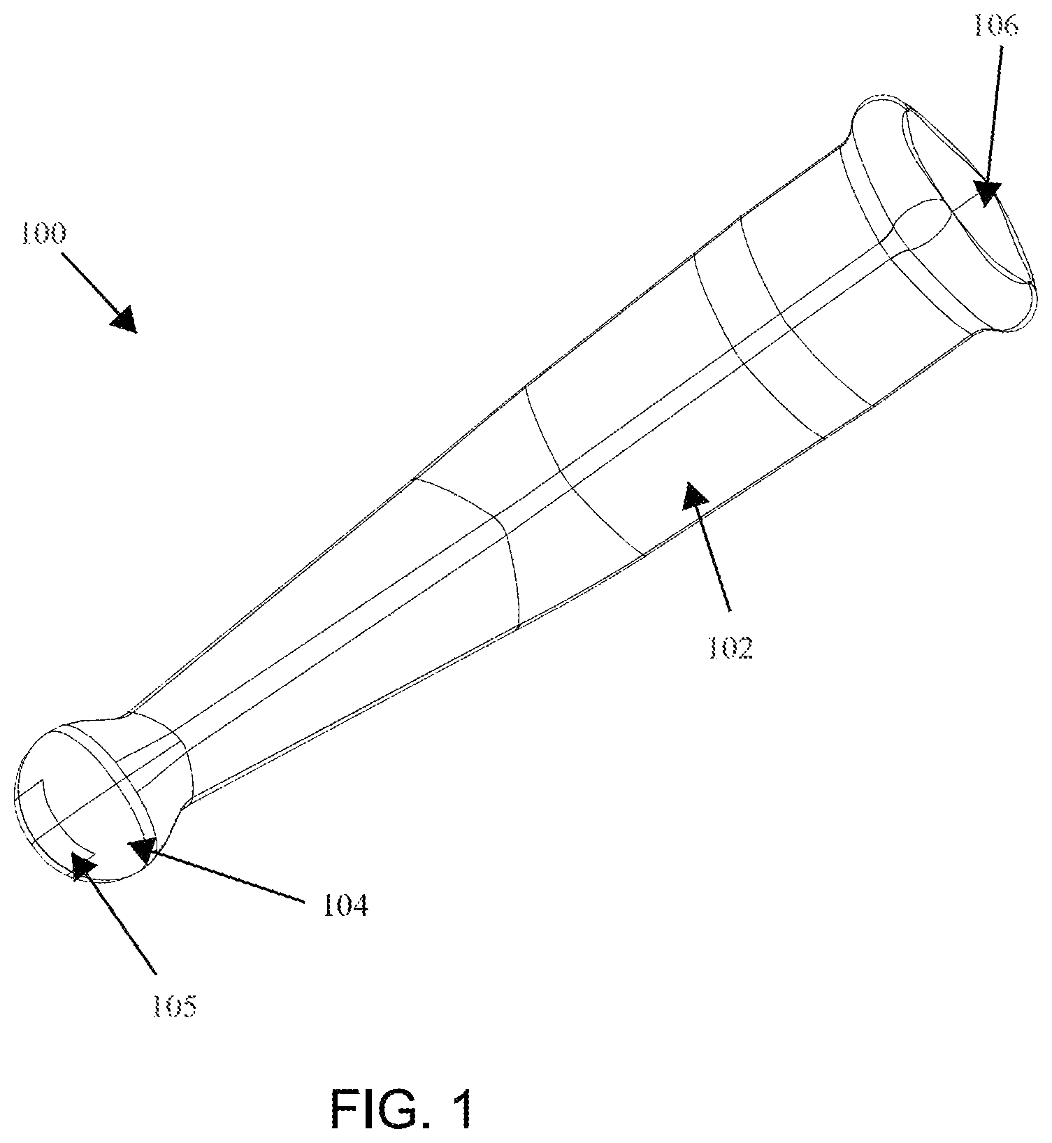 Patent US12097147 Figure 1 – Eyedrop container adapter