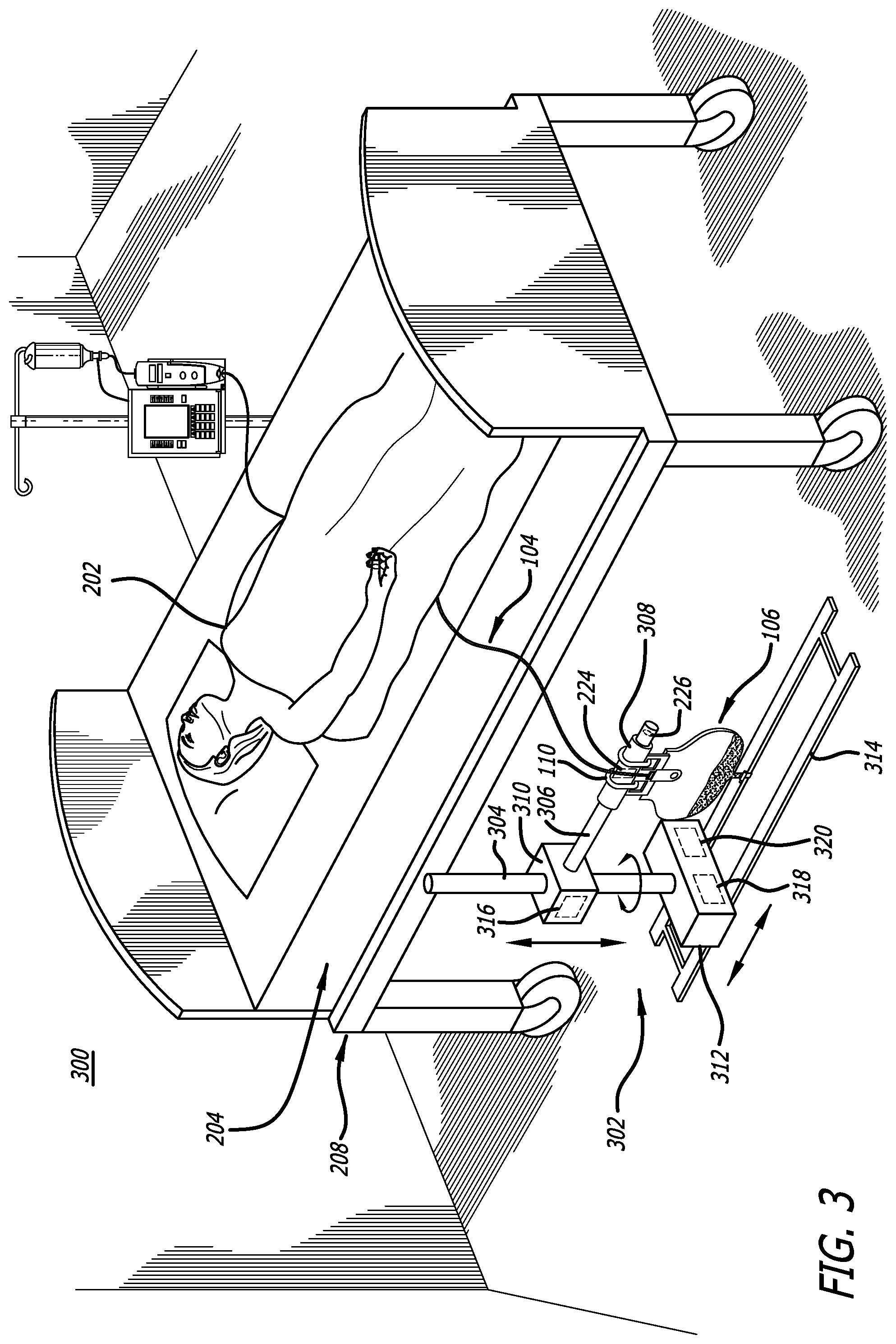 Patent US12097150 Figure 4 – Drainage bag height actuator