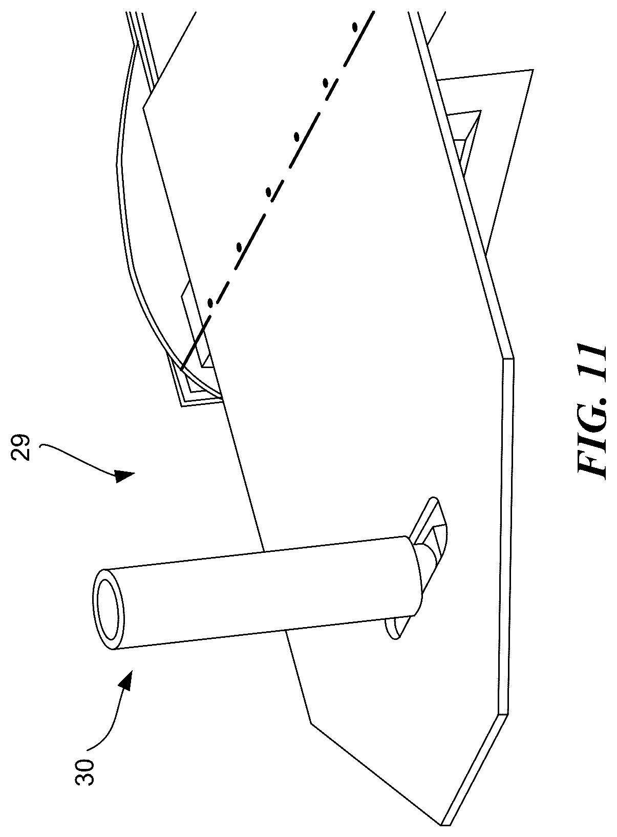 Patent US12097151 Figure 11 – Surgical table and accessories to facilitate hip arthroscopy