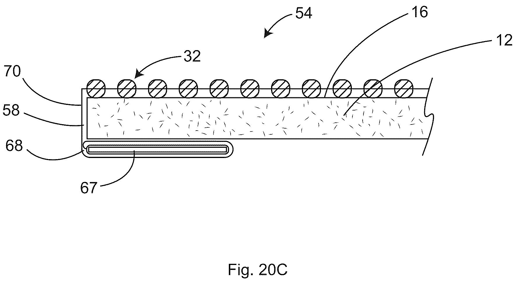 Patent US12097152 Figure 18 – Patient securement system for the surgical Trendelenburg position