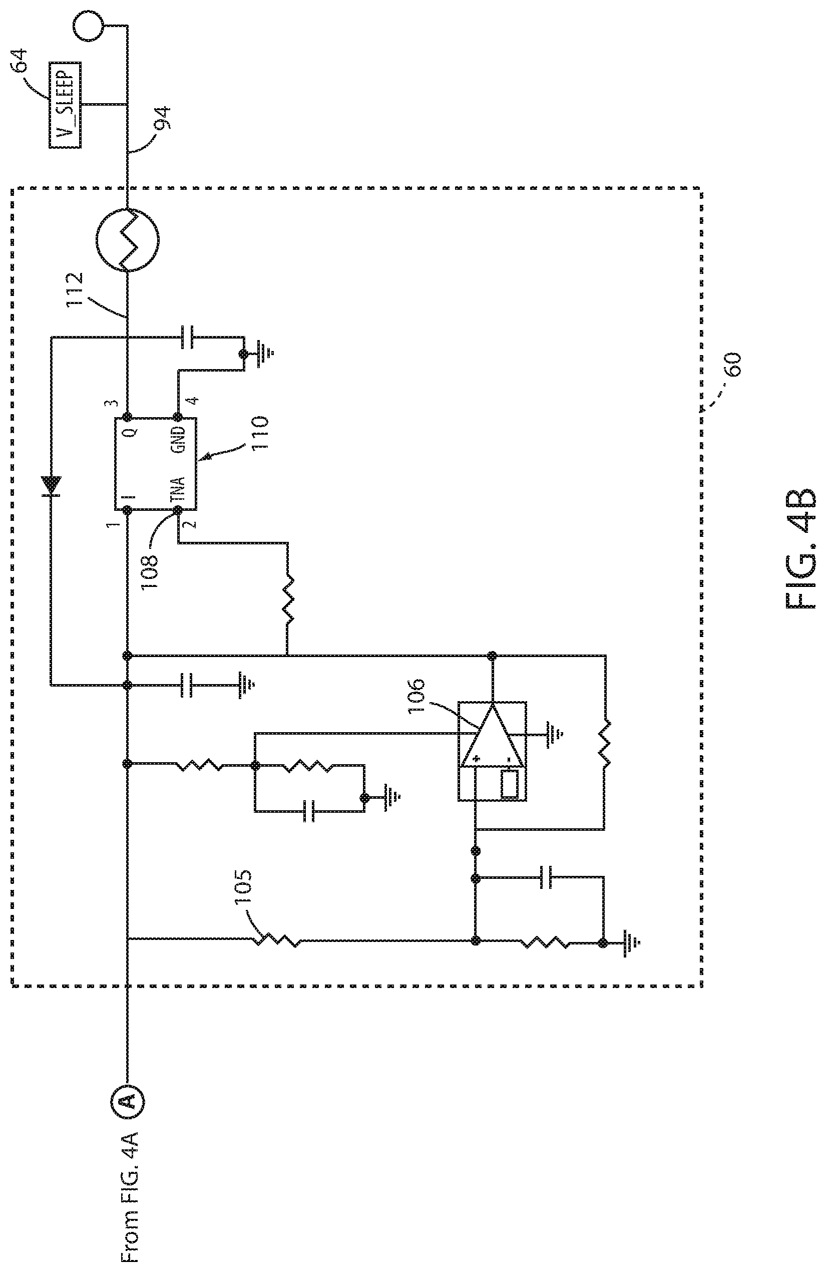 Patent US12097153 Figure 5 – Battery management for patient support apparatuses