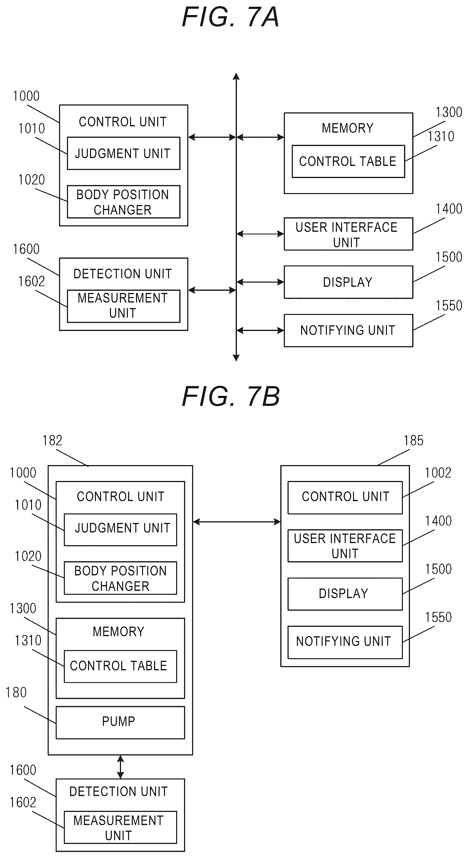 Patent US12097155 Figure 7 – Mattress, sensor system
