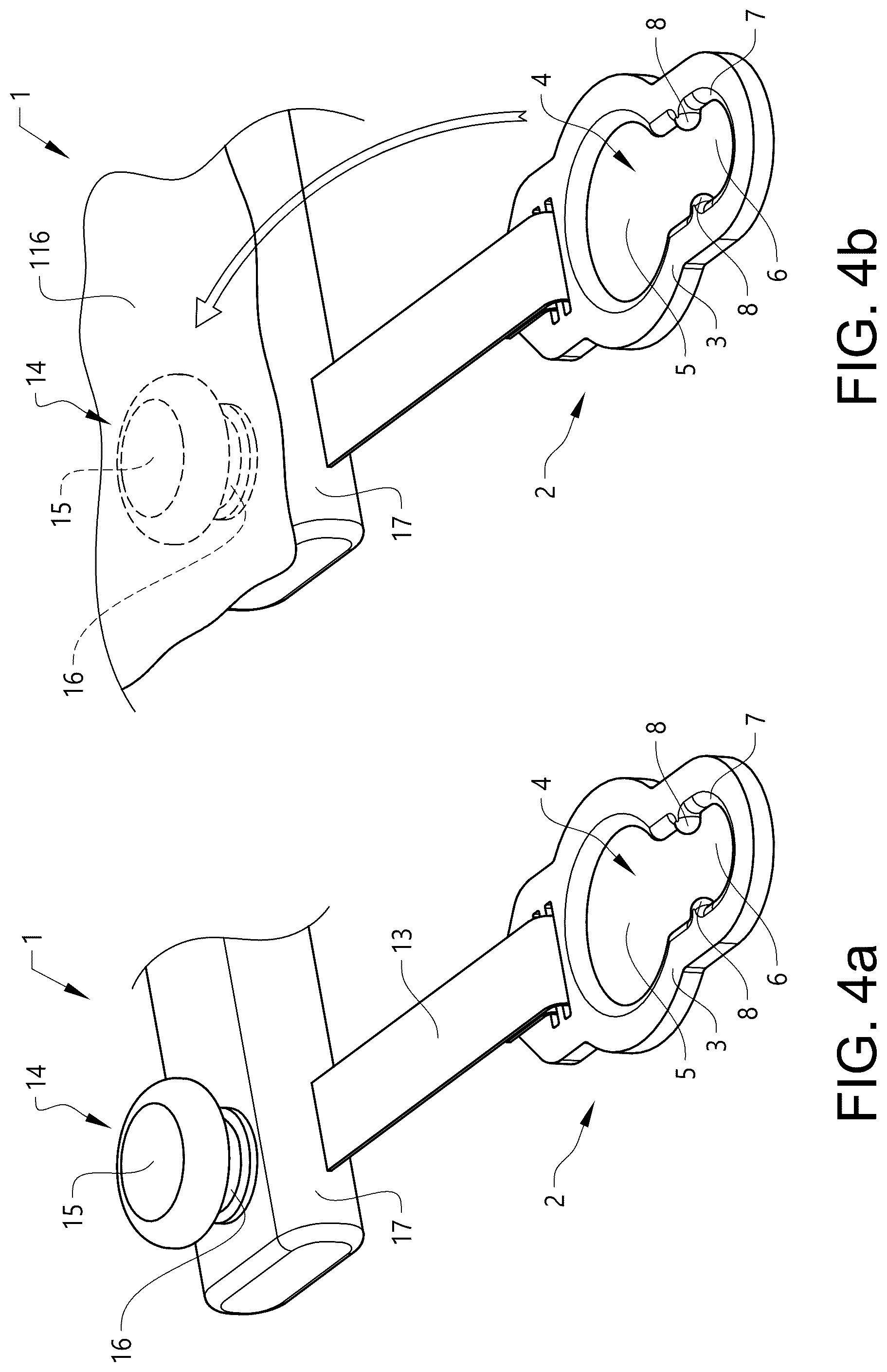 Patent US12097156 Figure 3 – Sheet holding arrangement and a patient transfer device