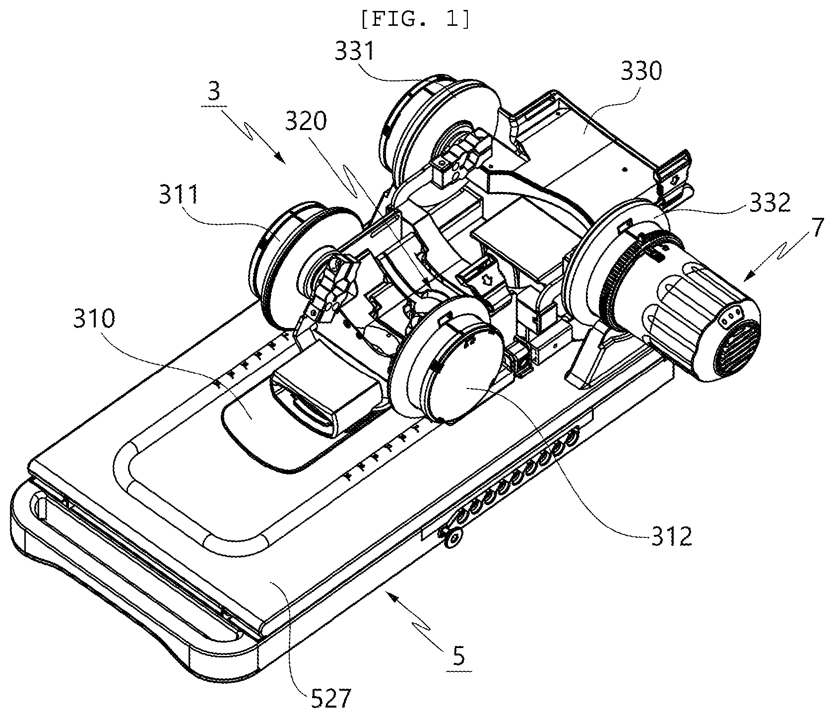 Patent US12097158 Figure 1 – Rehabilitation exercise device for upper and lower limbs