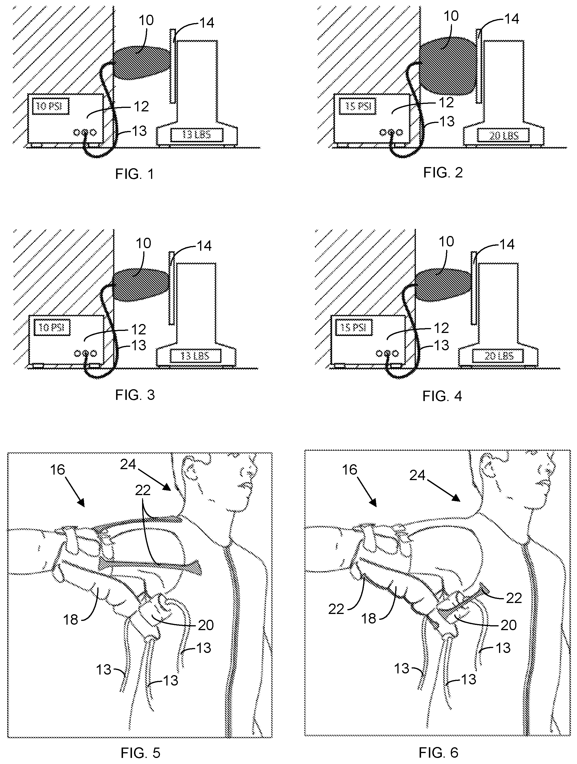 Patent US12097159 Figure 1 – Textile actuators