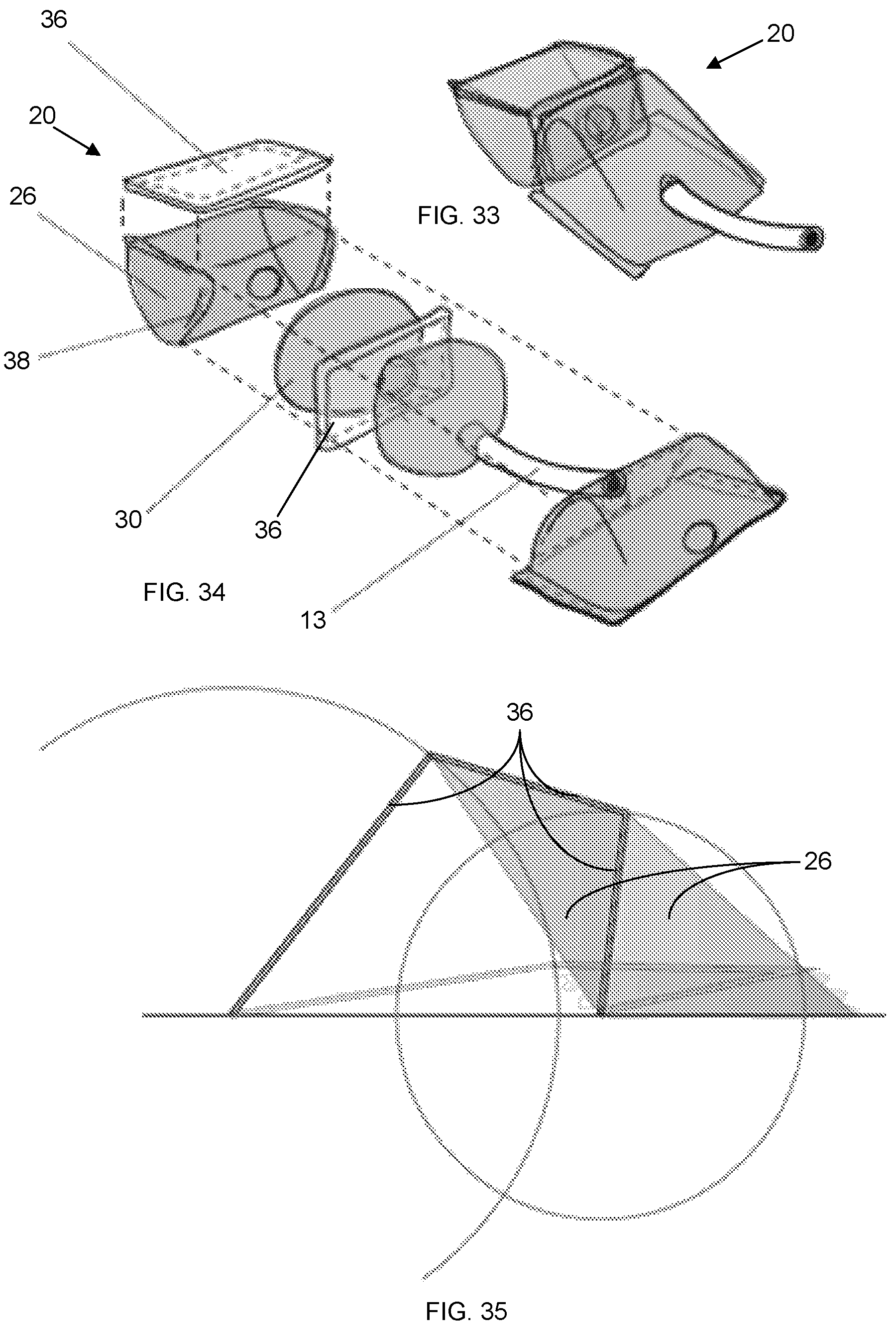 Patent US12097159 Figure 8 – Textile actuators