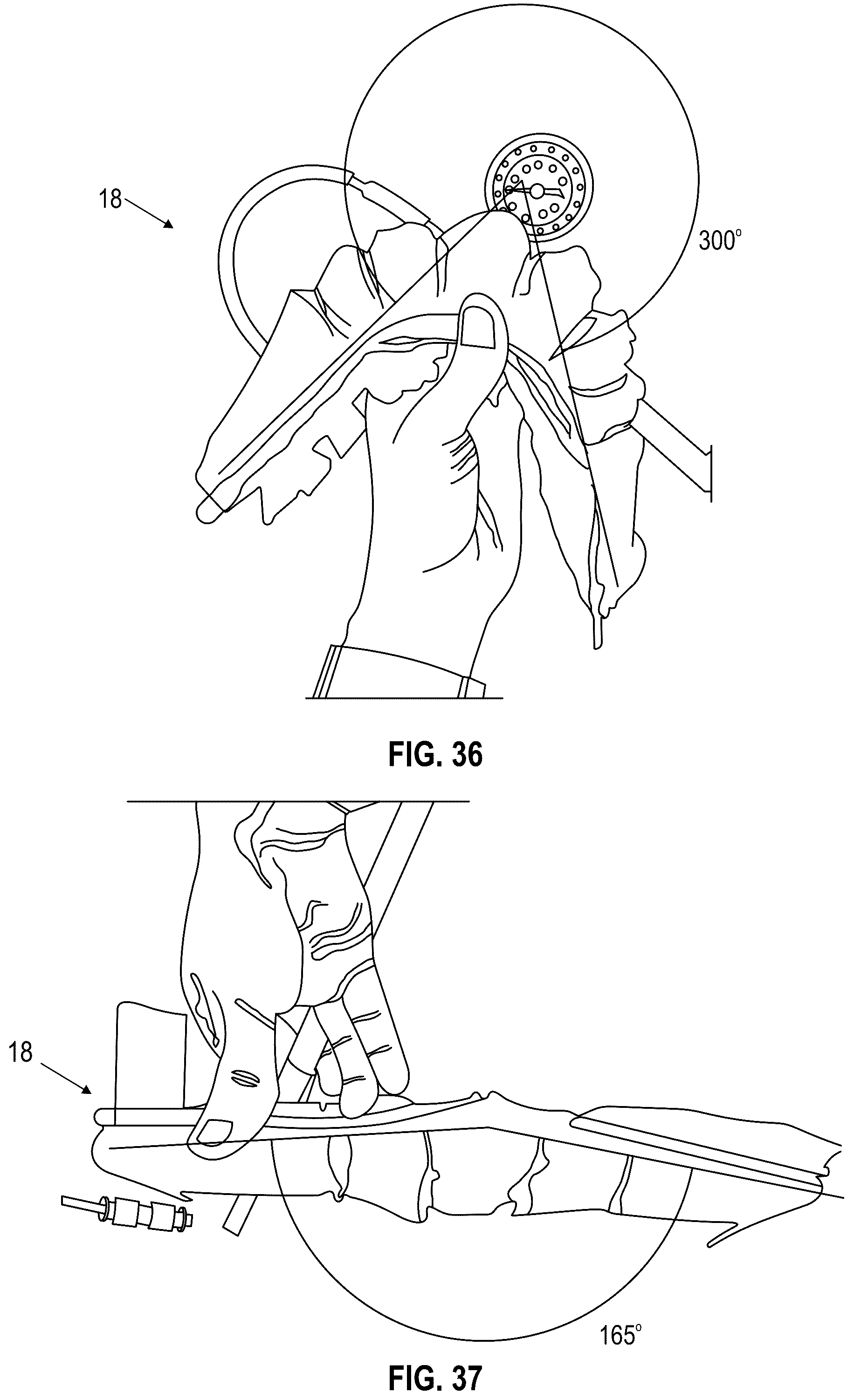 Patent US12097159 Figure 9 – Textile actuators