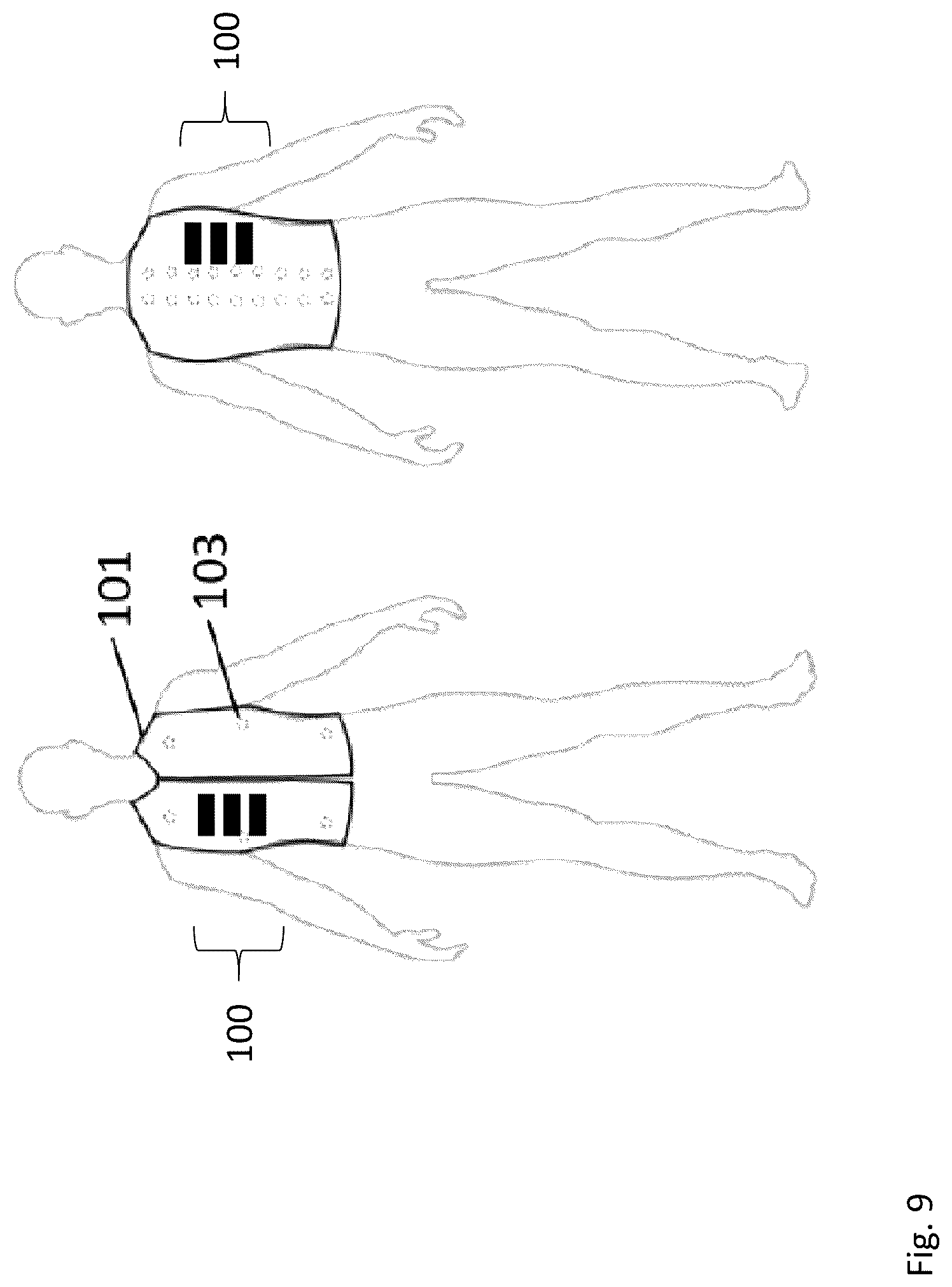 Patent US12097163 Figure 11 – Vibration producing device with sleep cycle function and transducer