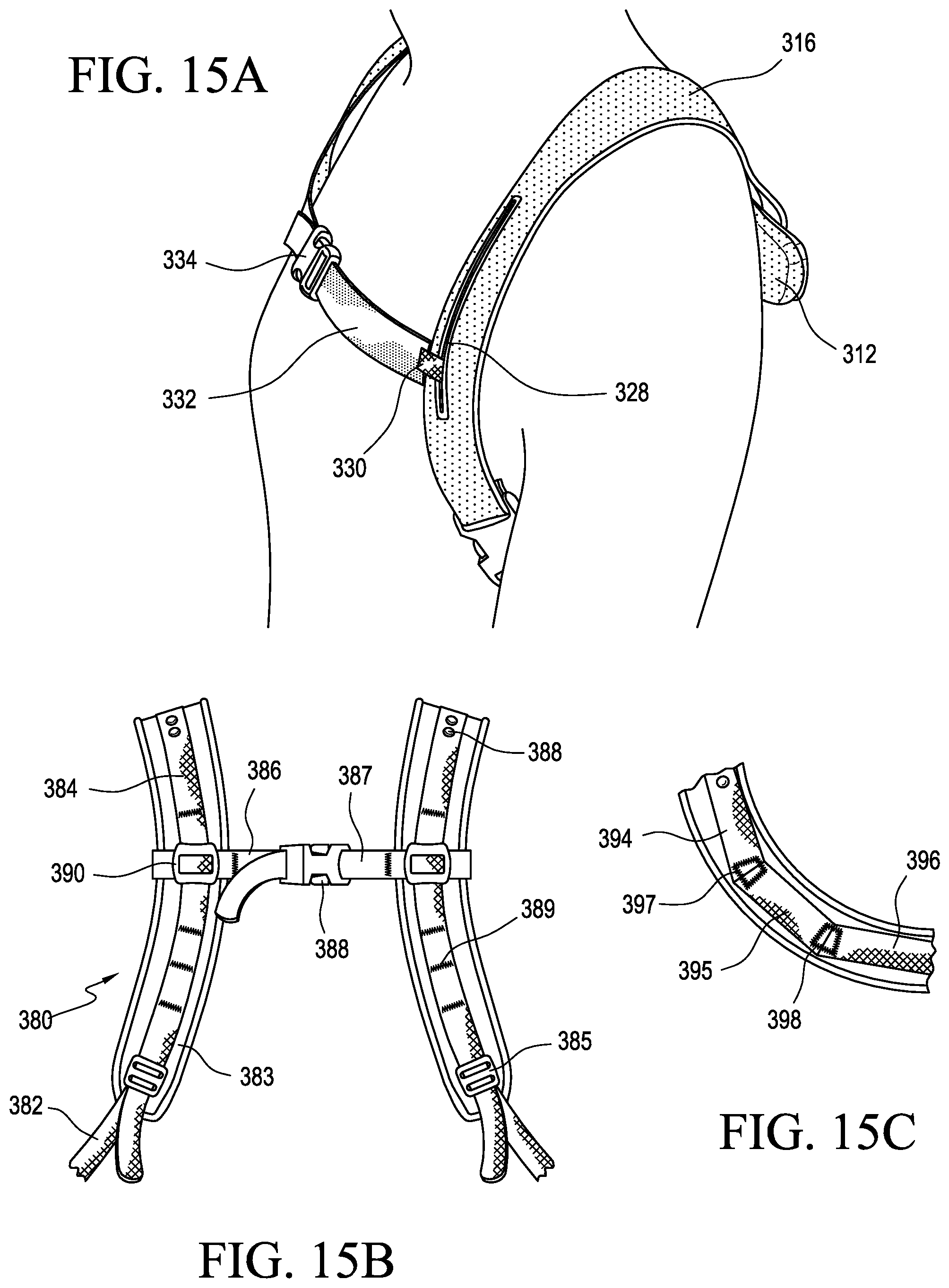Patent US12097164 Figure 10 – Interface system in an exoskeleton