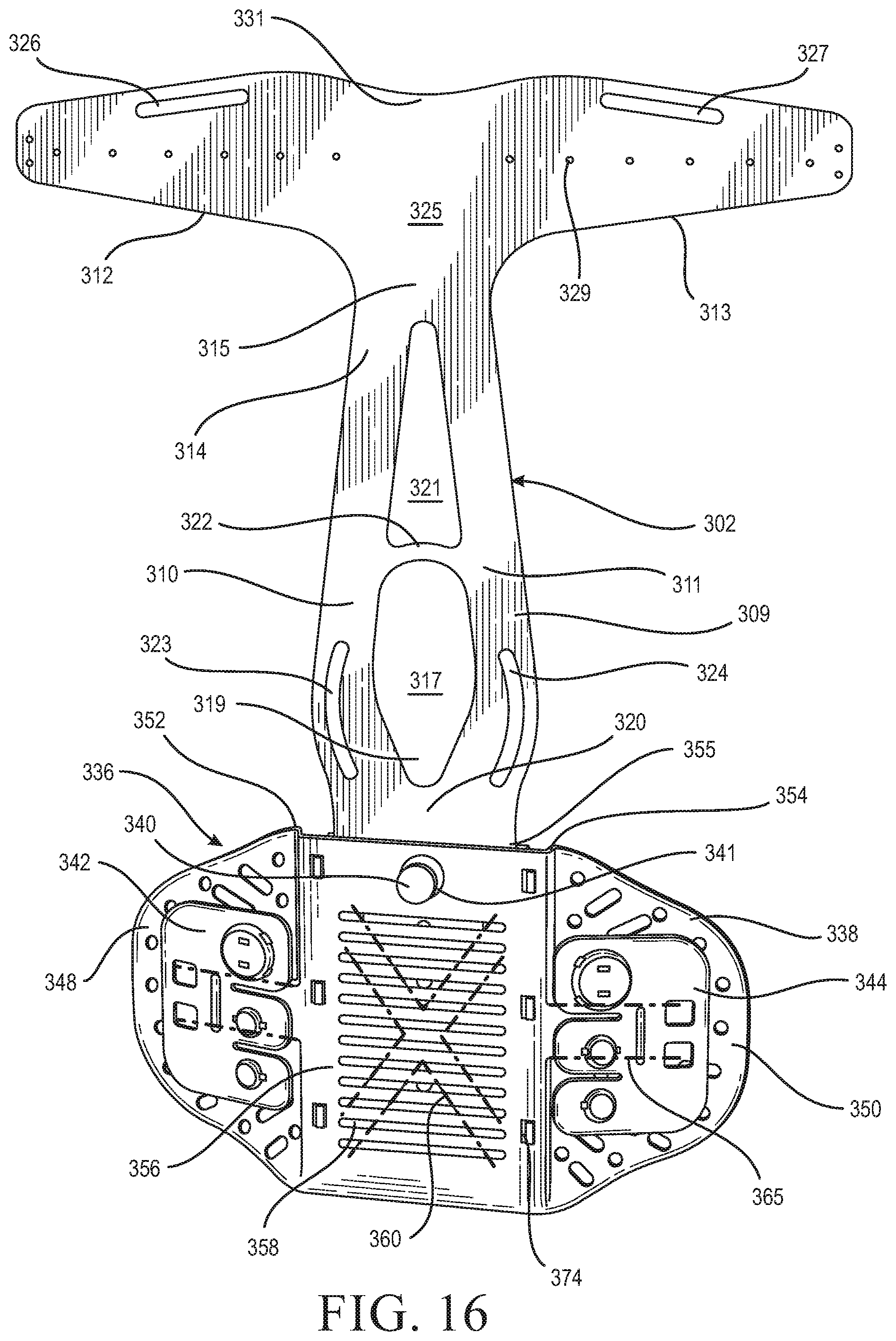 Patent US12097164 Figure 11 – Interface system in an exoskeleton