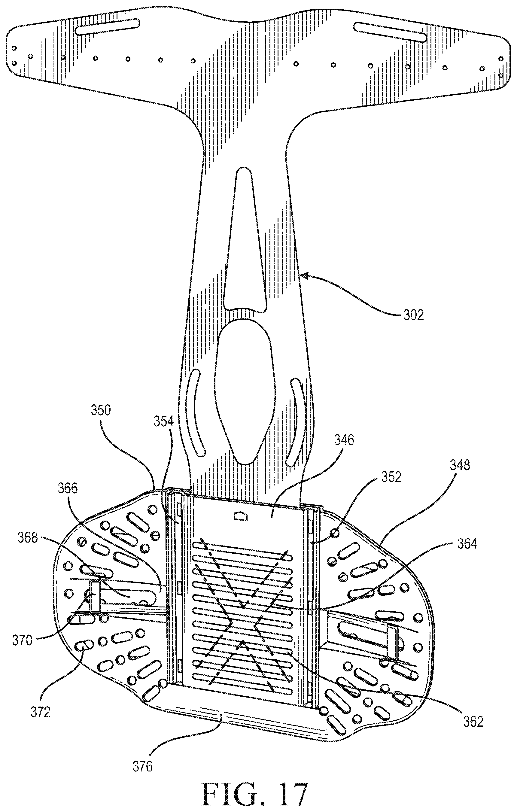 Patent US12097164 Figure 12 – Interface system in an exoskeleton