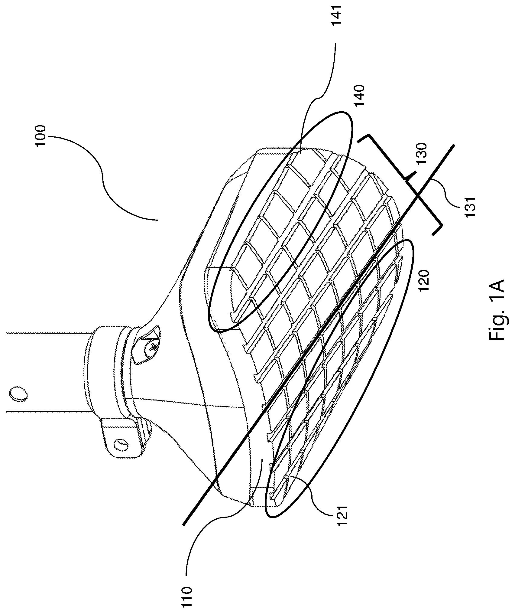 Patent US12097165 — Foot for hands-free crutch — Figure 1