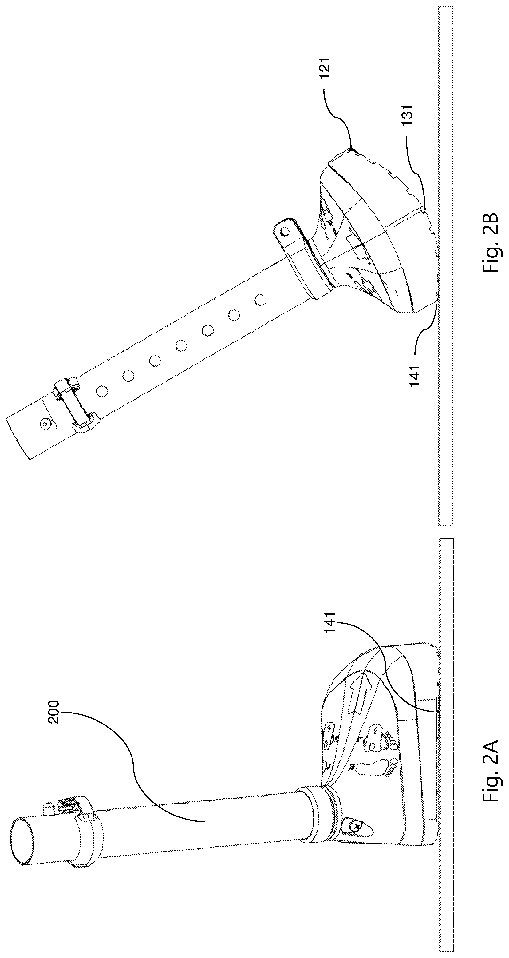 Patent US12097165 Figure 3 – Foot for hands-free crutch