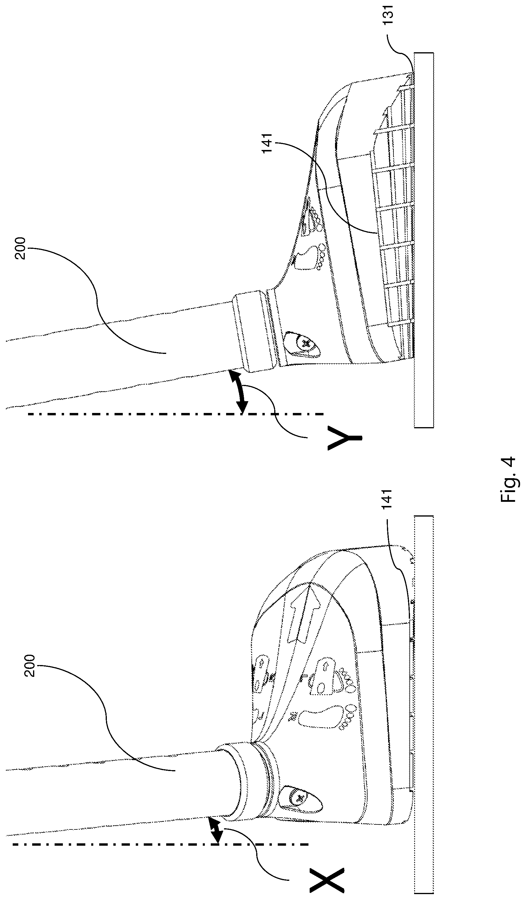 Patent US12097165 Figure 9 – Foot for hands-free crutch