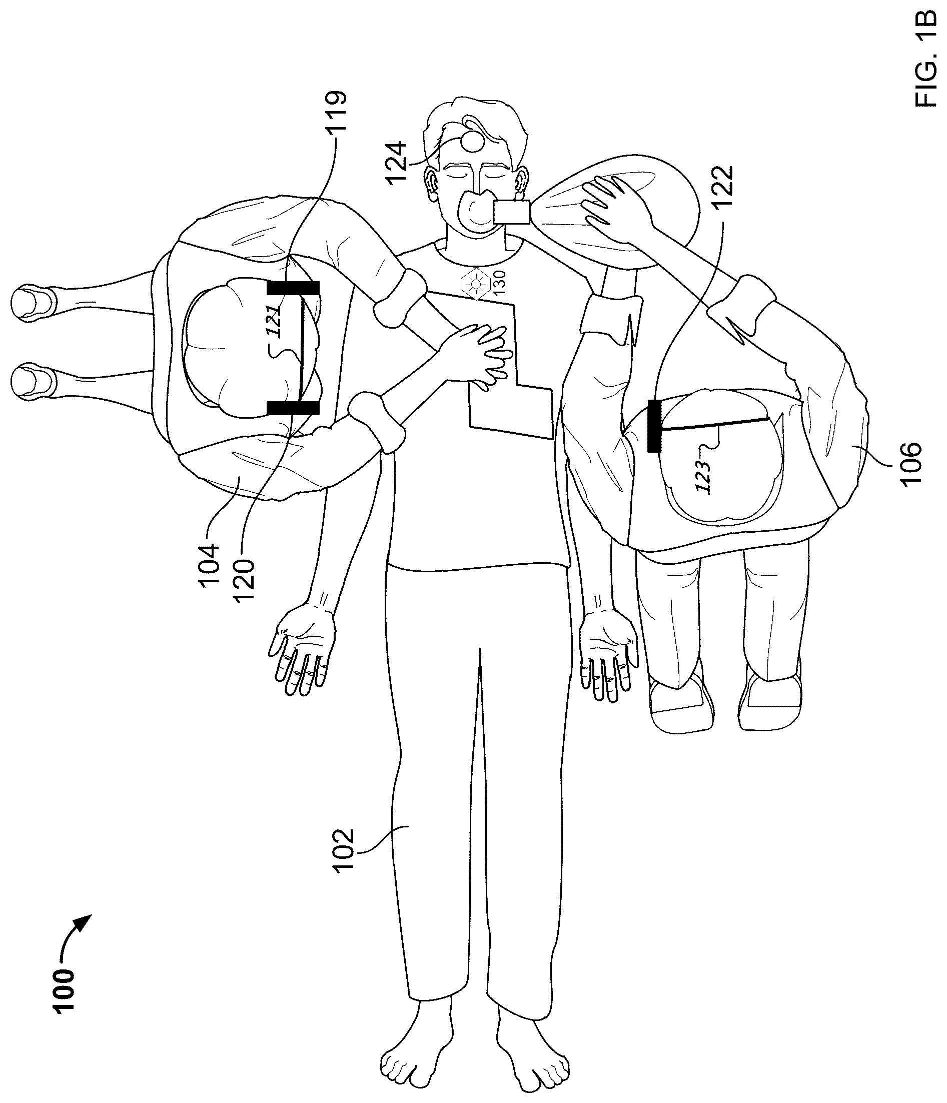 Patent US12097167 Figure 2 – Cameras for emergency rescue