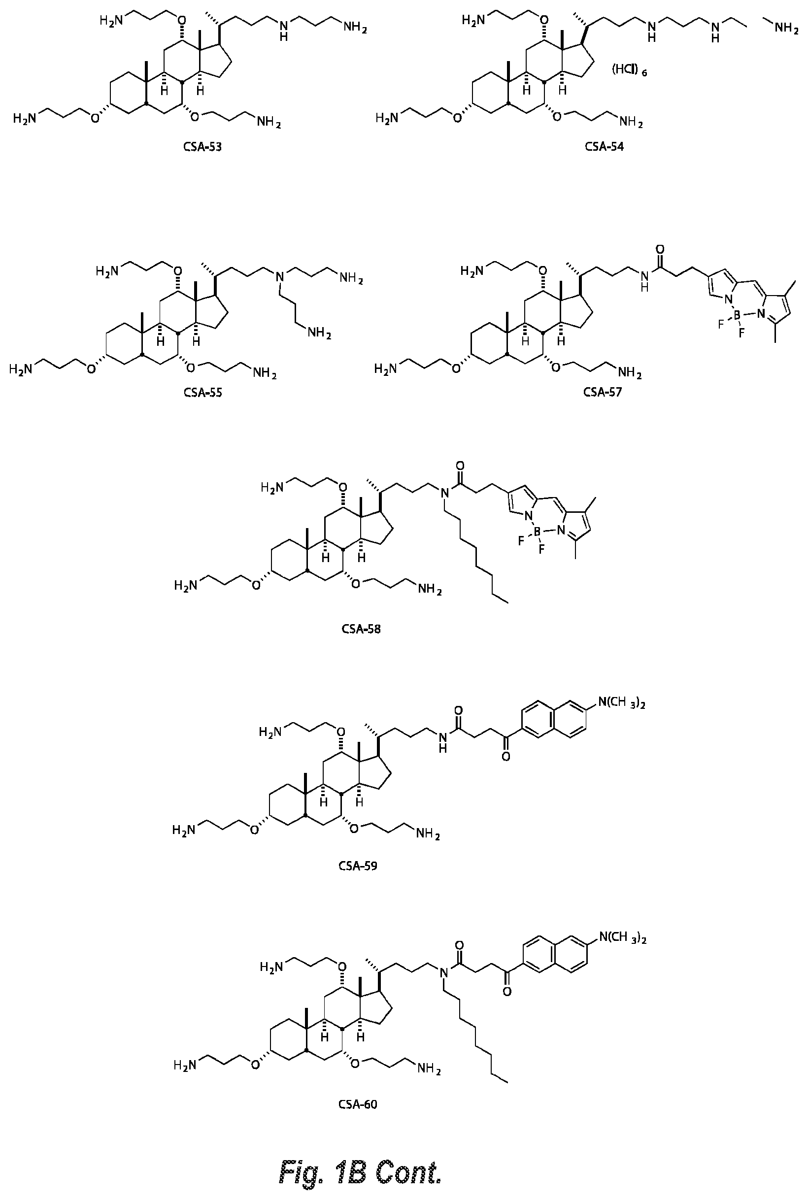 Patent US12097212 Figure 7 – Use of cationic steroidal antimicrobial compounds to deactivate coronavirus
