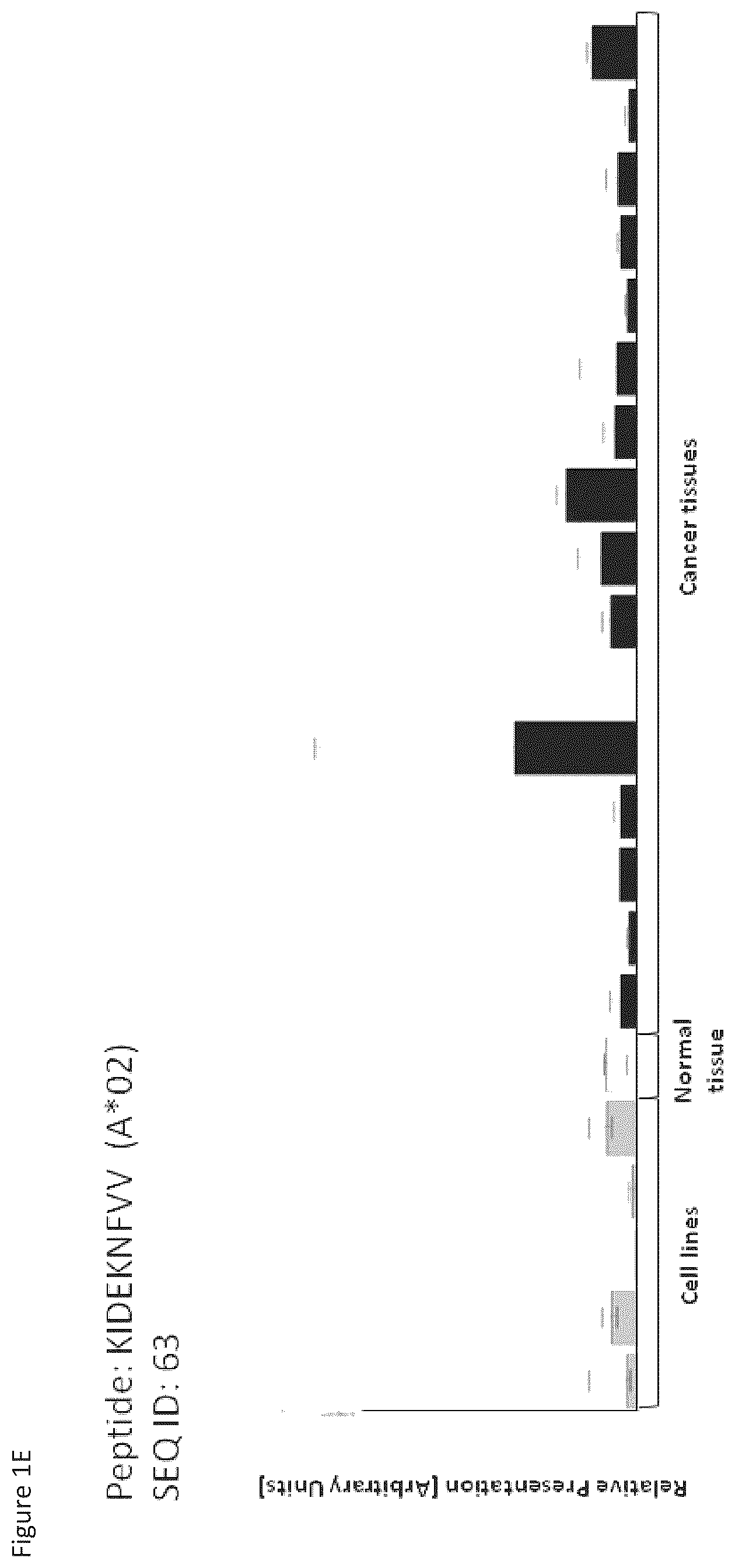 Patent US12097248 Figure 5 – Peptides and combination of peptides for use in immunotherapy against hepatocellular carcinoma (HCC) and other cancers