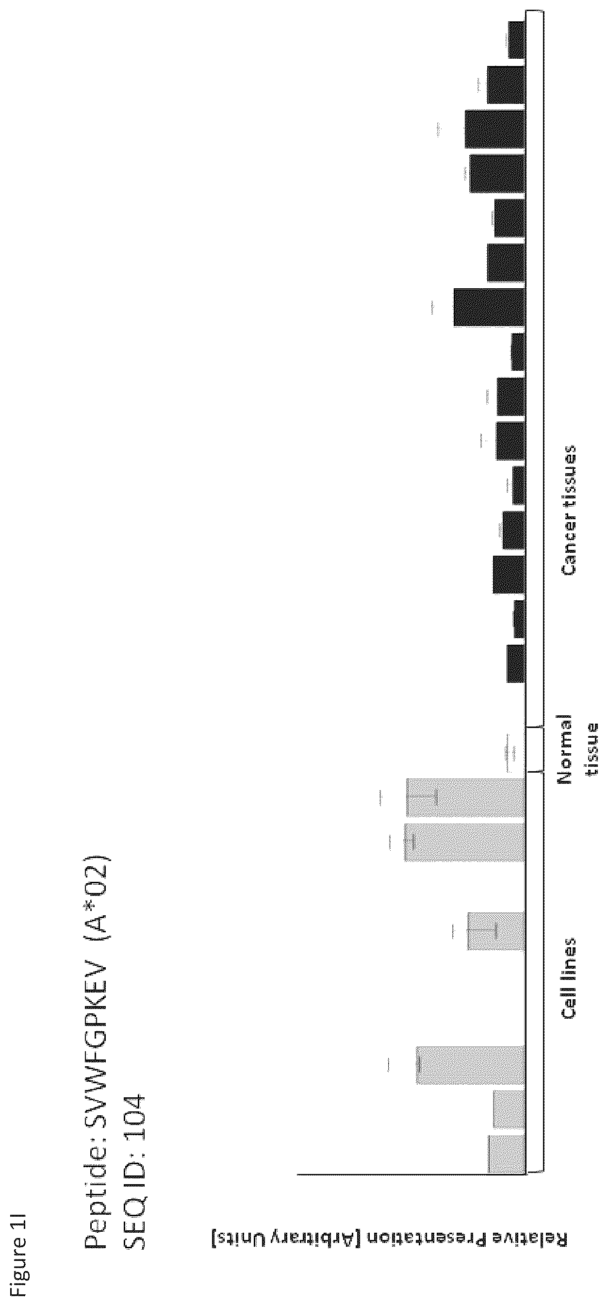 Patent US12097248 Figure 9 – Peptides and combination of peptides for use in immunotherapy against hepatocellular carcinoma (HCC) and other cancers