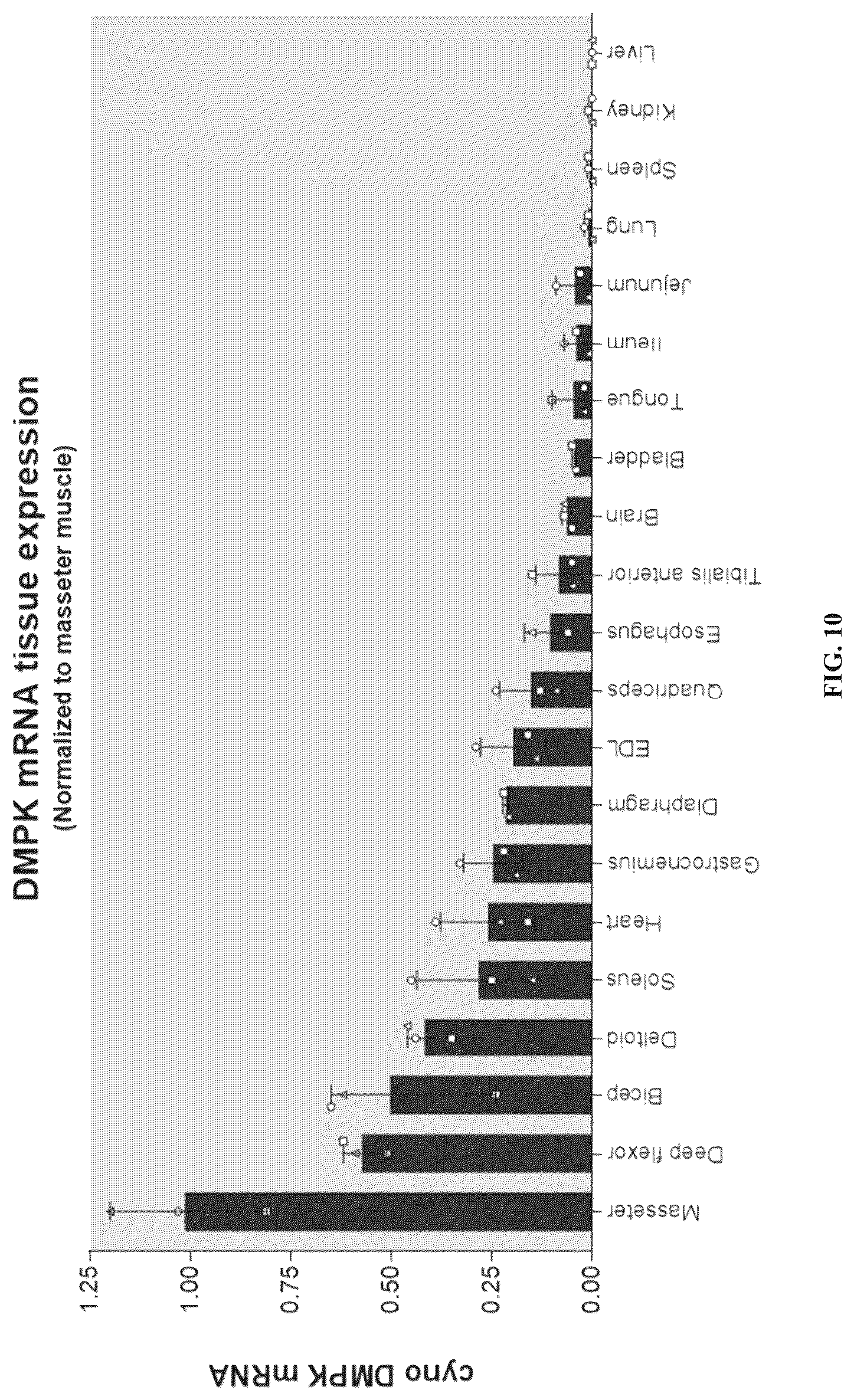 Patent US12097263 Figure 19 – Muscle targeting complexes and uses thereof for treating myotonic dystrophy