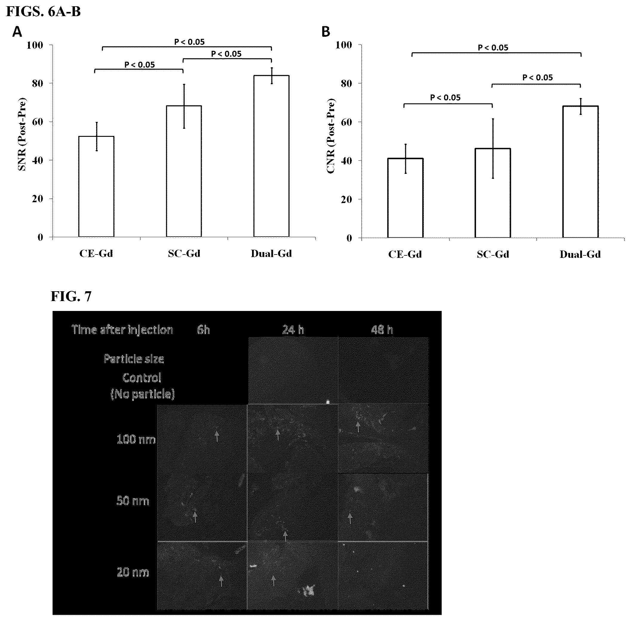 Patent US12097269 Figure 4 – Dual mode gadolinium nanoparticle contrast agents