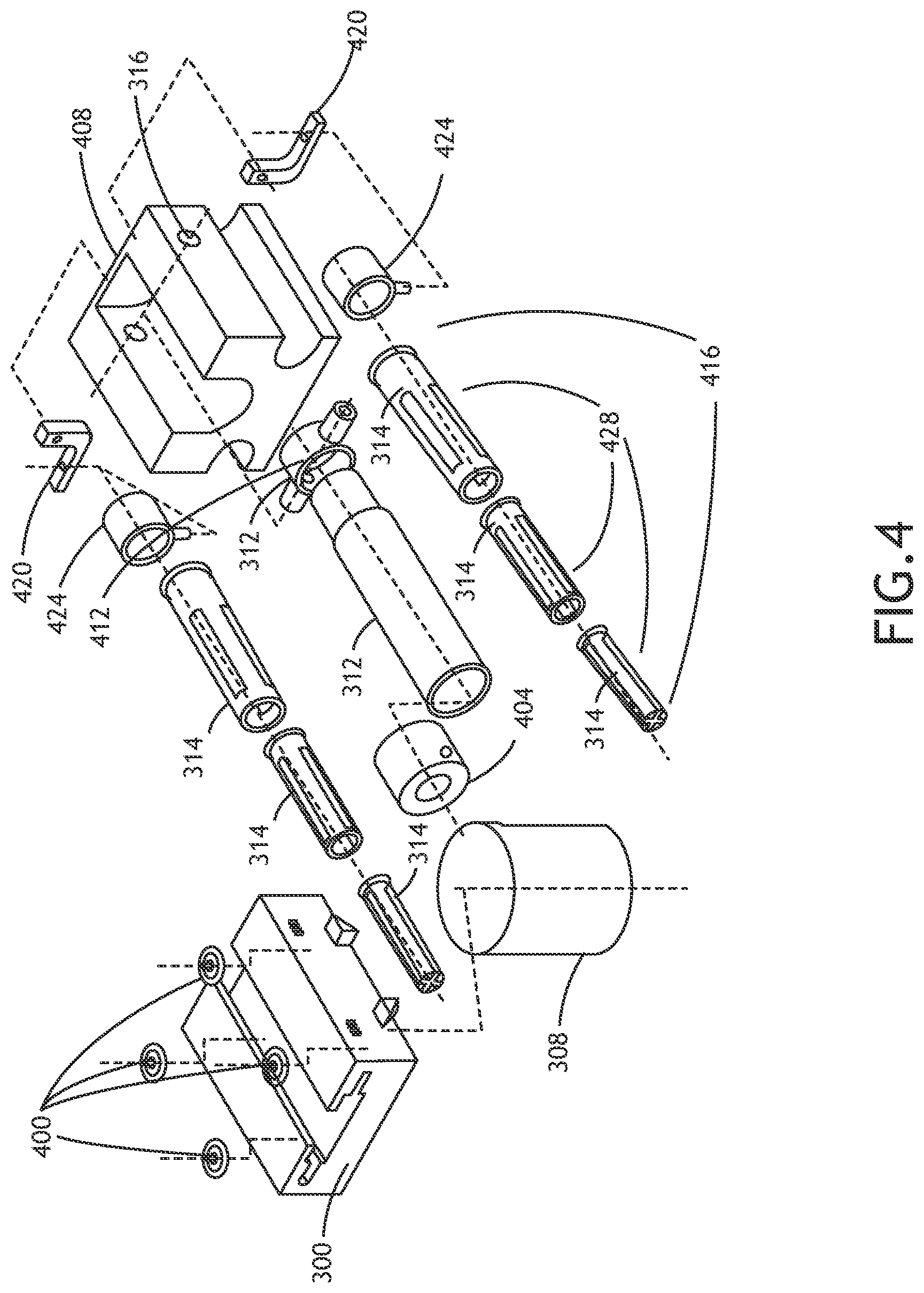 Patent US12097296 Figure 4 – Scanning and disinfecting system