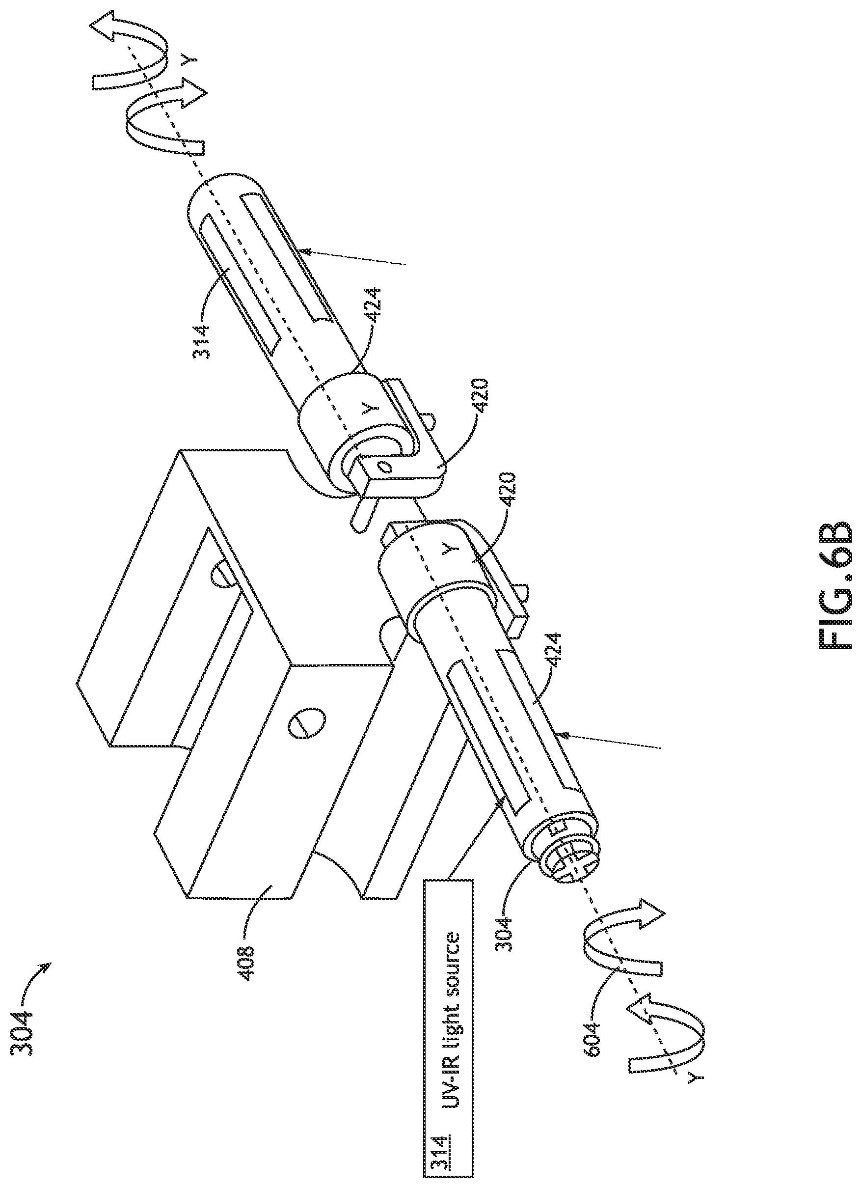 Patent US12097296 Figure 7 – Scanning and disinfecting system