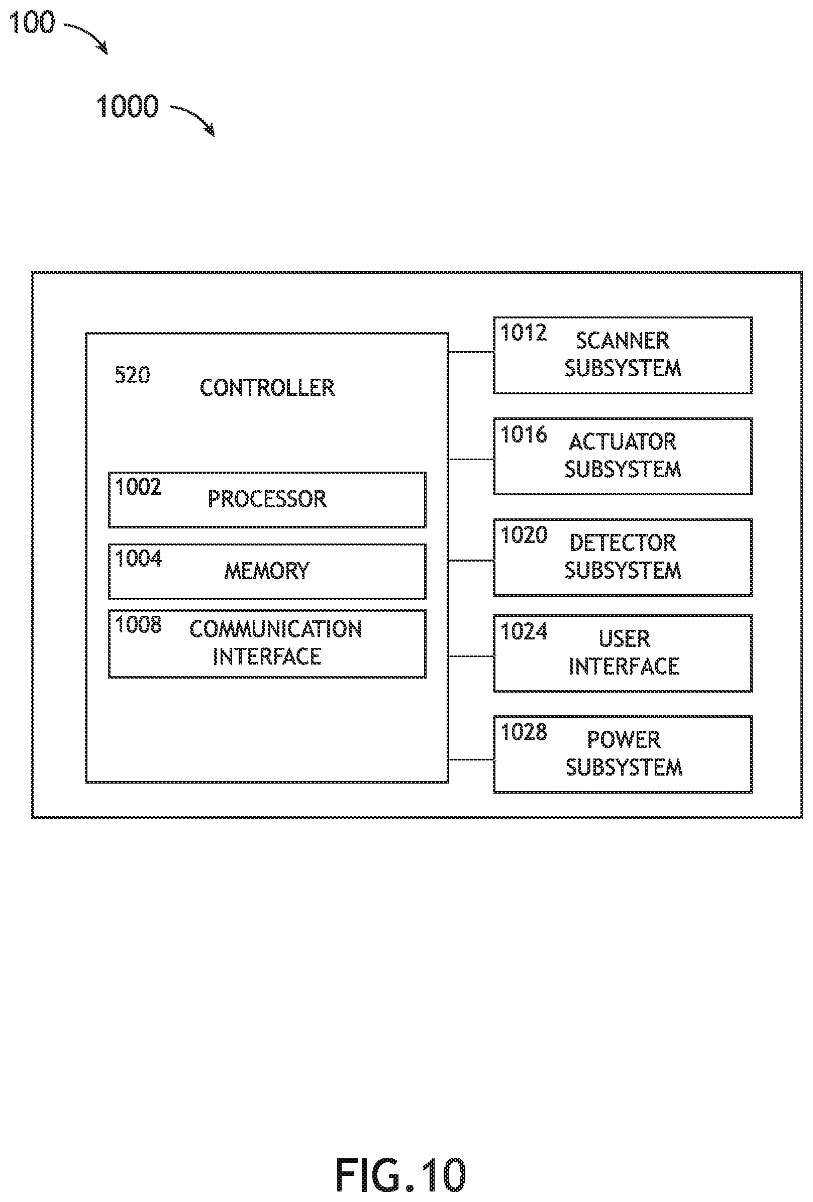 Patent US12097296 Figure 12 – Scanning and disinfecting system