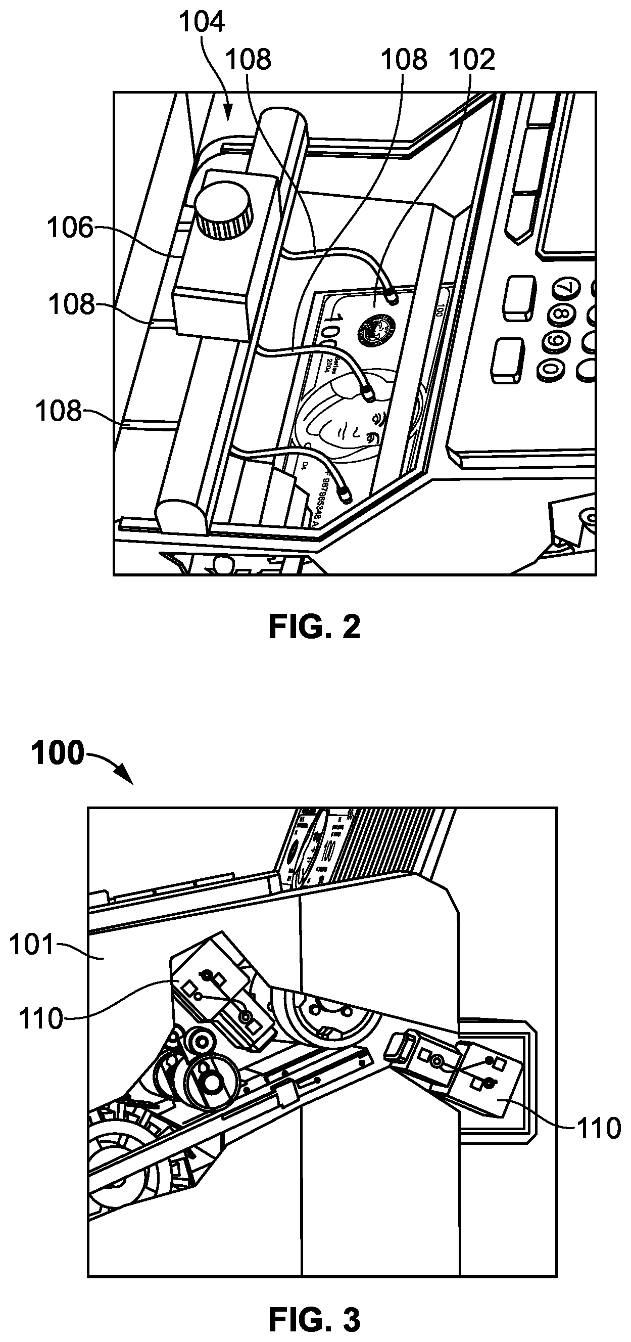Patent US12097298 Figure 2 – Sterilizing currency counter