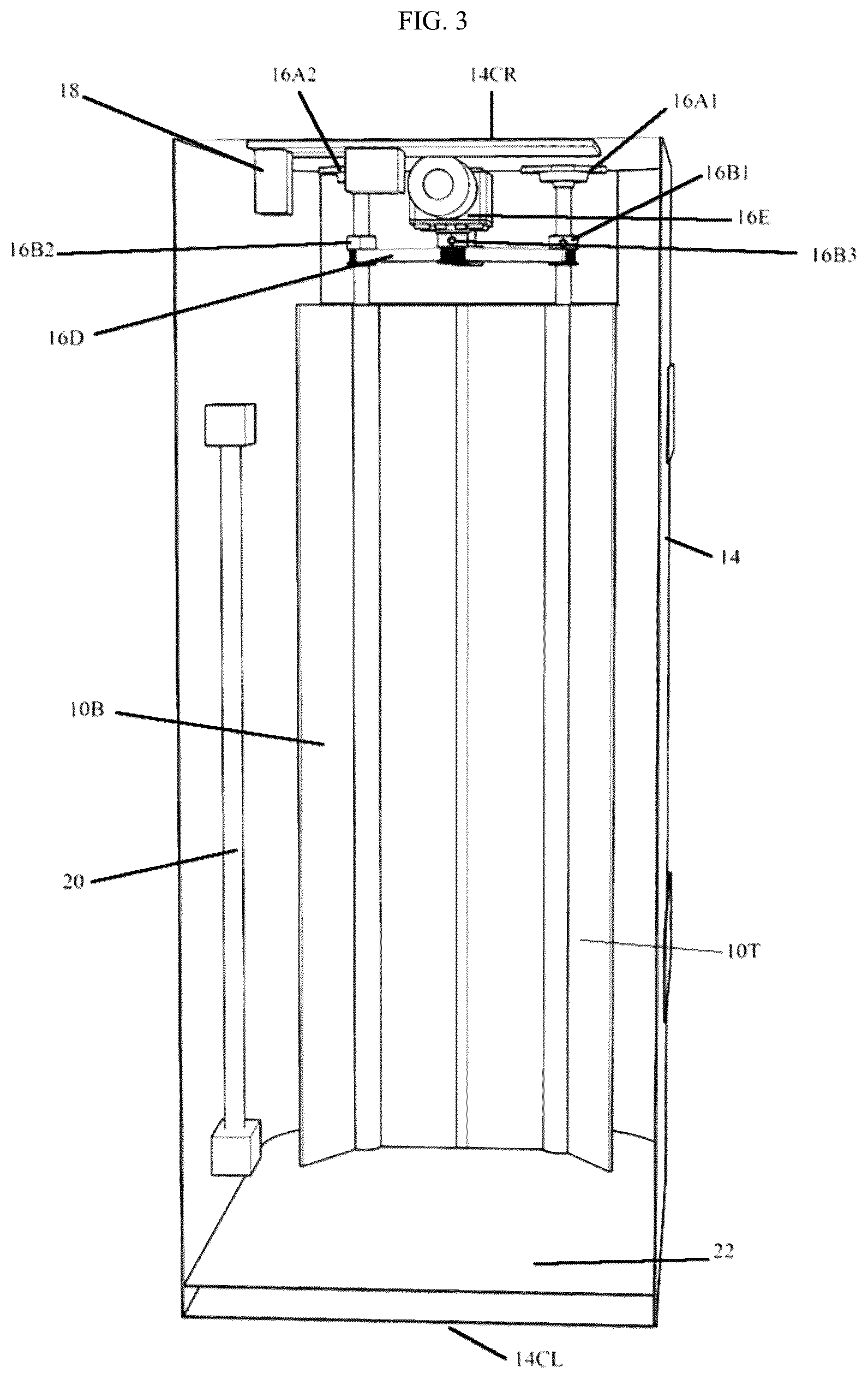 Patent US12097299 Figure 3 – Method and apparatus for sanitization of hand coverings