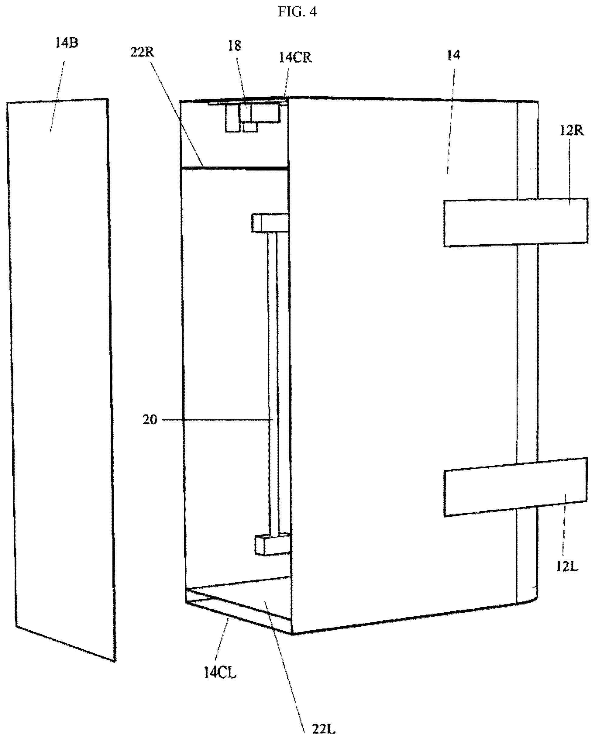 Patent US12097299 Figure 4 – Method and apparatus for sanitization of hand coverings