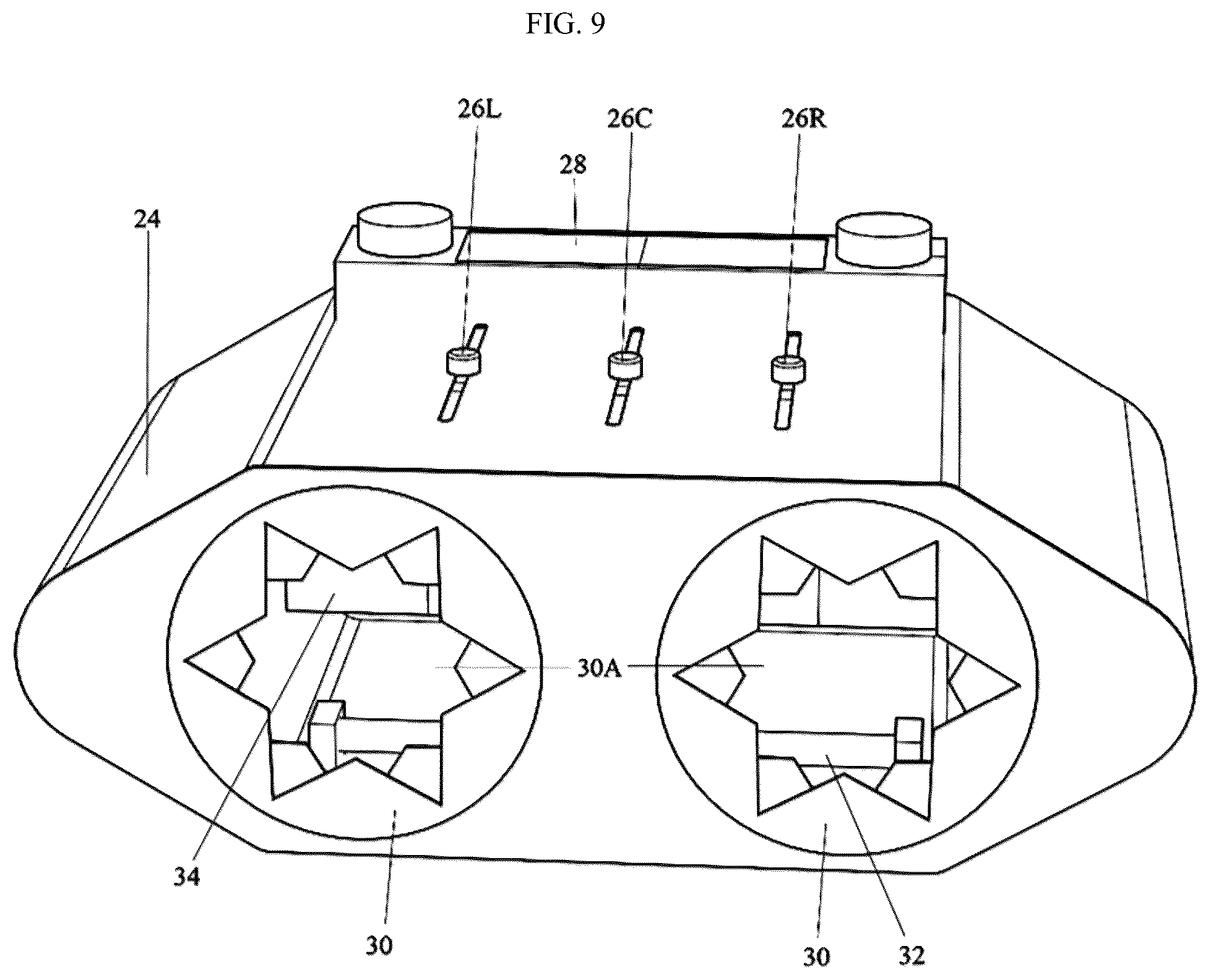 Patent US12097299 Figure 9 – Method and apparatus for sanitization of hand coverings