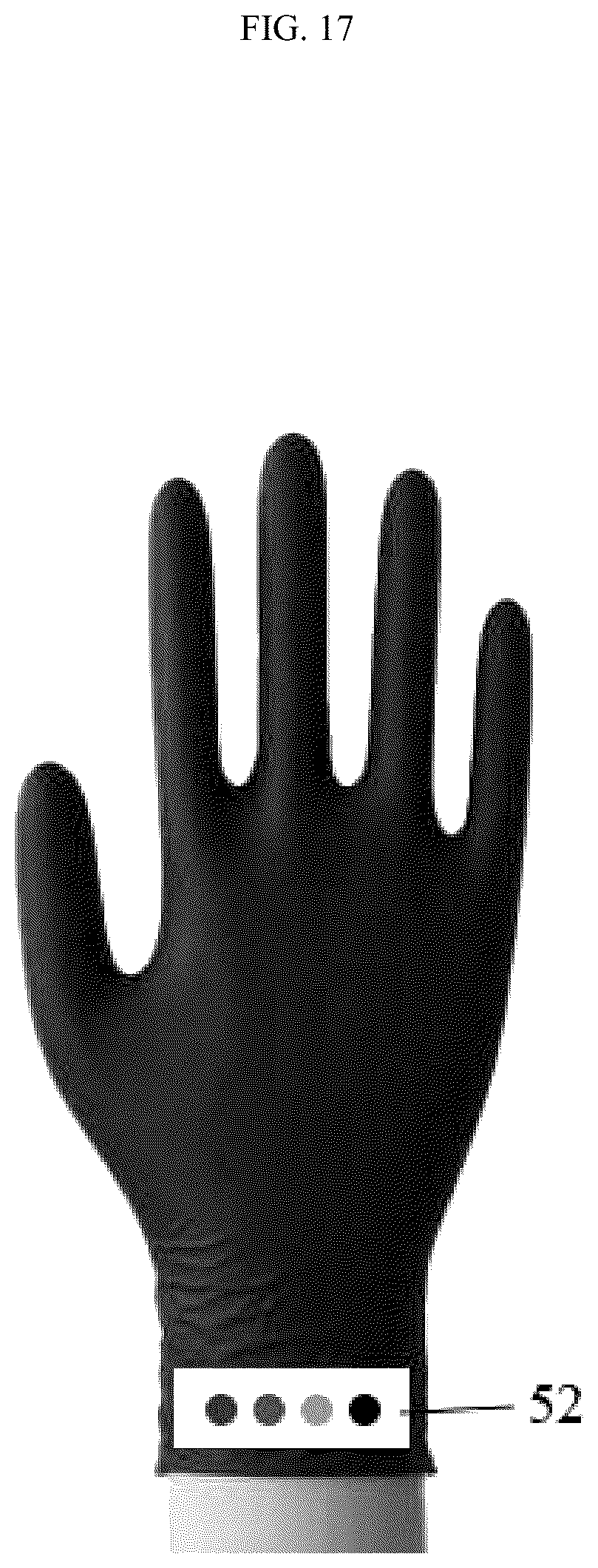 Patent US12097299 Figure 17 – Method and apparatus for sanitization of hand coverings