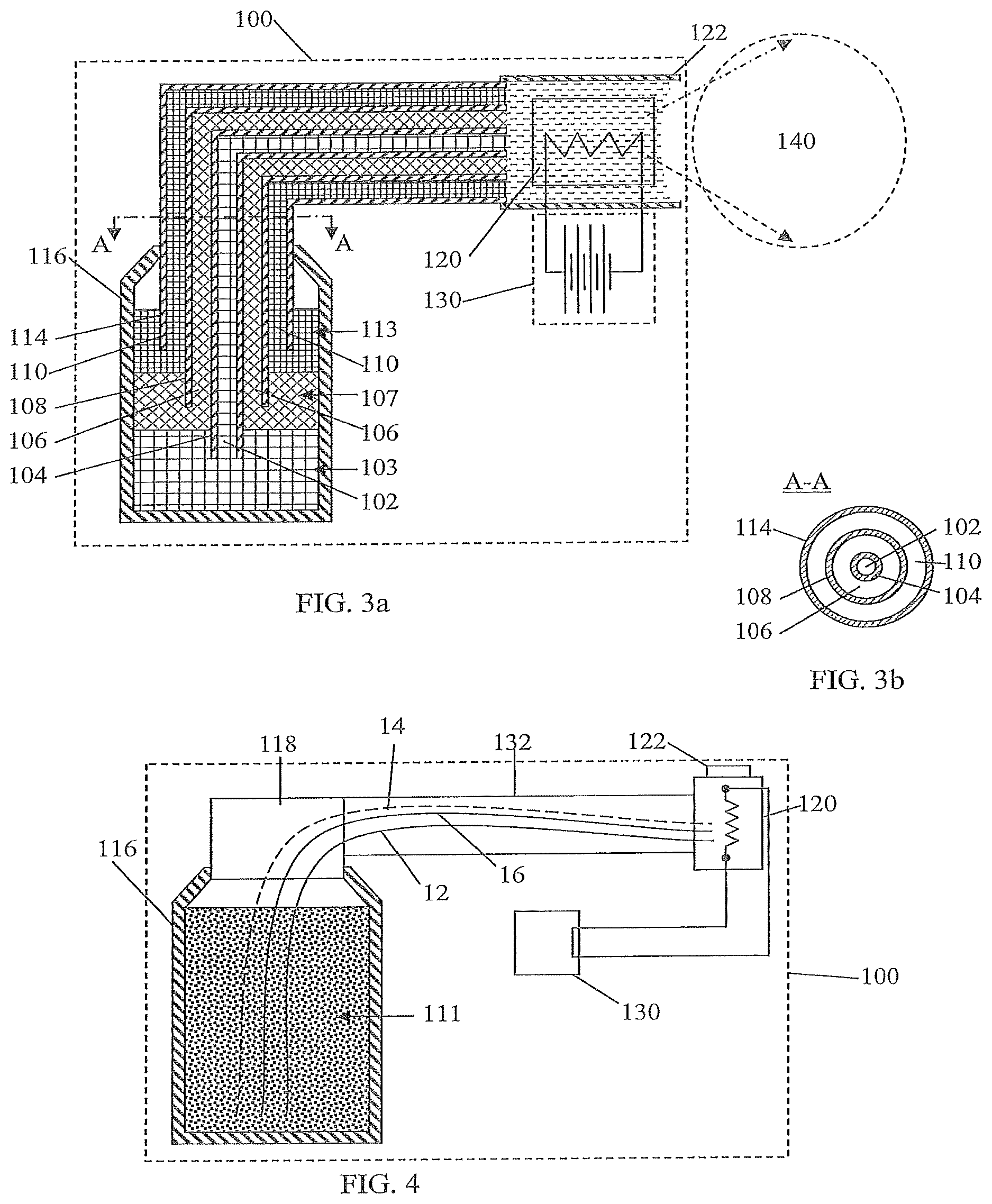 Patent US12097309 Figure 3 – Aerosol generator including multi-component wick
