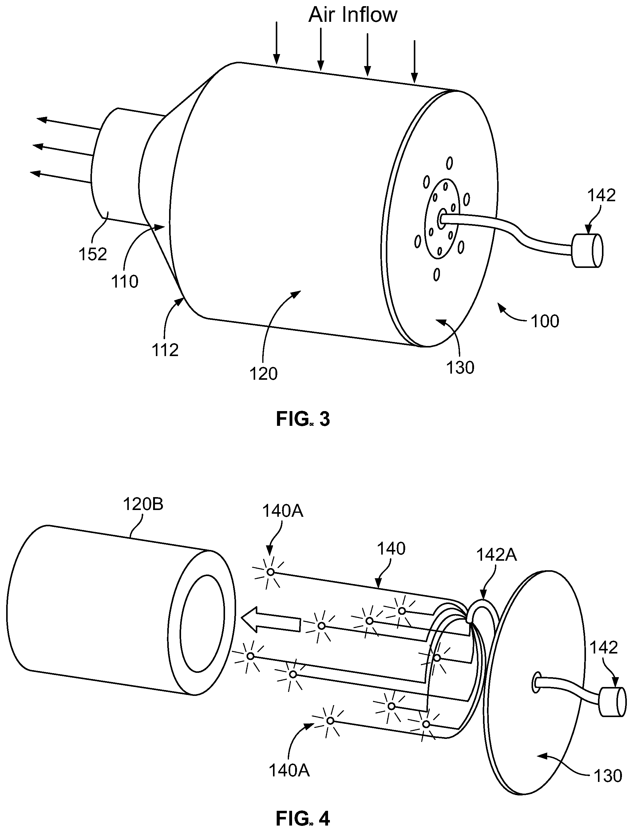 Patent US12097310 Figure 2 – Apparatus and method for irradiating air in an air circulation system of a vehicle