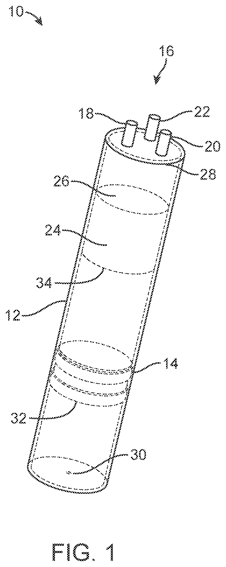 Patent US12097311 Figure 1 – Apparatus and methods for concentrating platelet-rich plasma