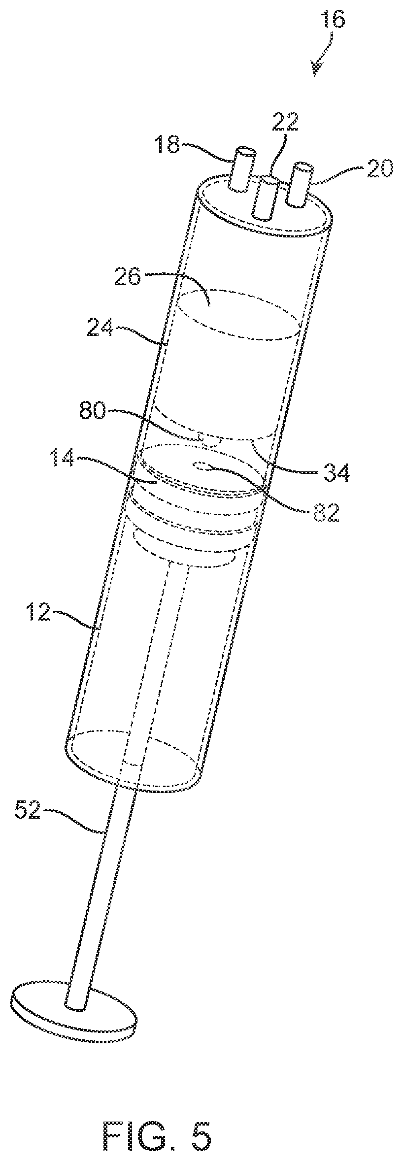 Patent US12097311 Figure 5 – Apparatus and methods for concentrating platelet-rich plasma