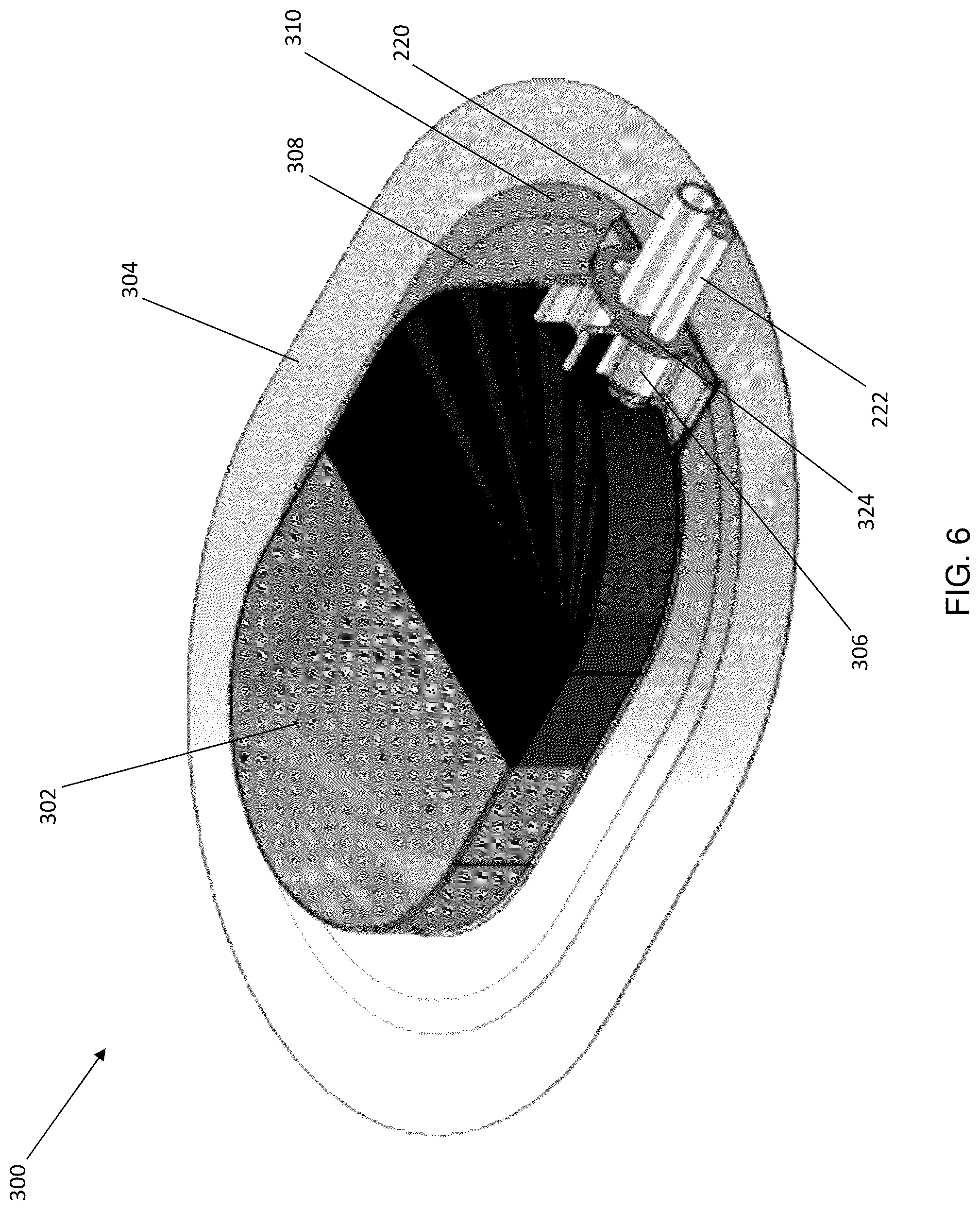 Patent US12097314 Figure 8 – Vacuum assisted skin penetrating appliance with external interface