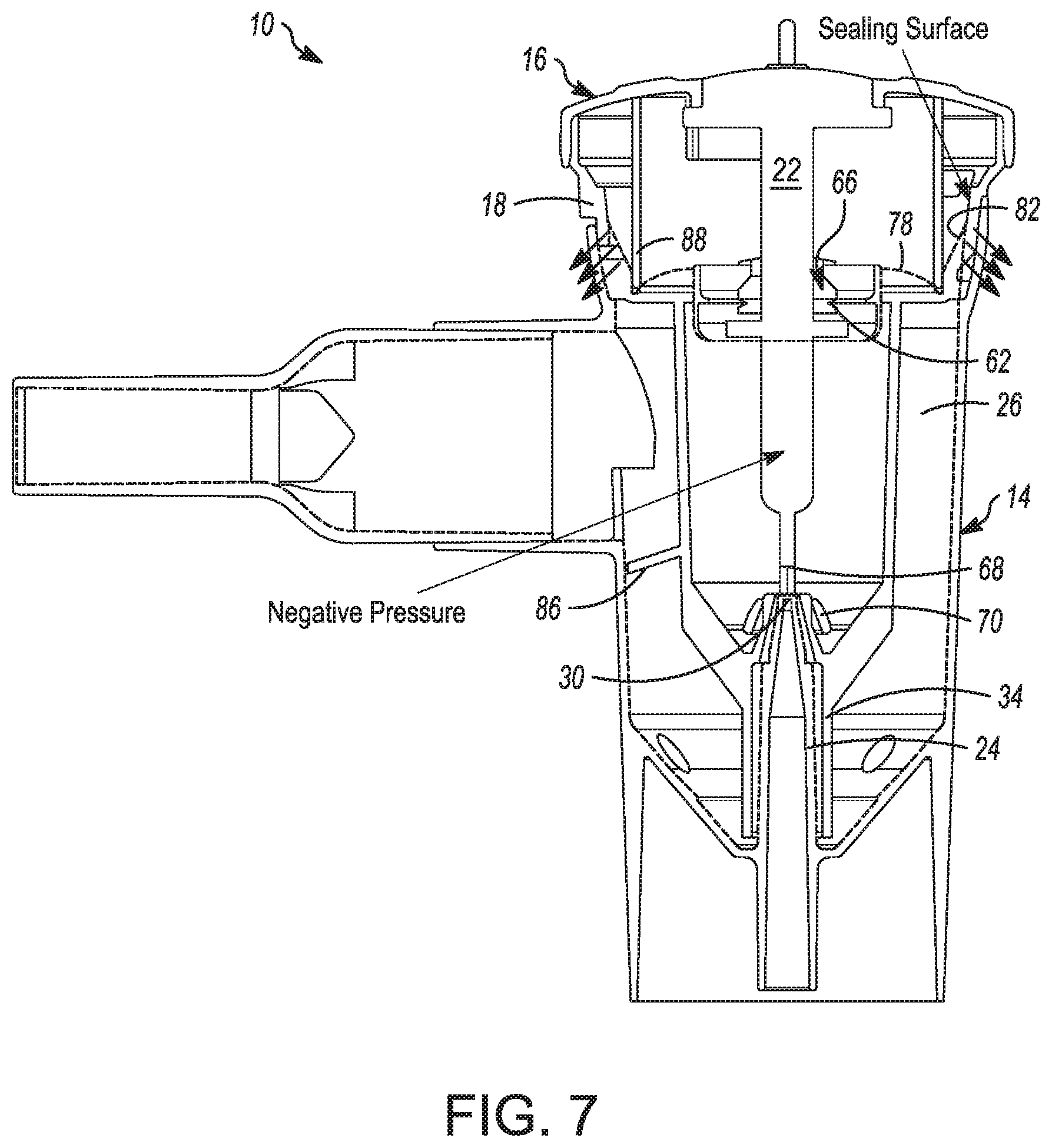 Patent US12097320 Figure 7 – Nebulizer apparatus and method