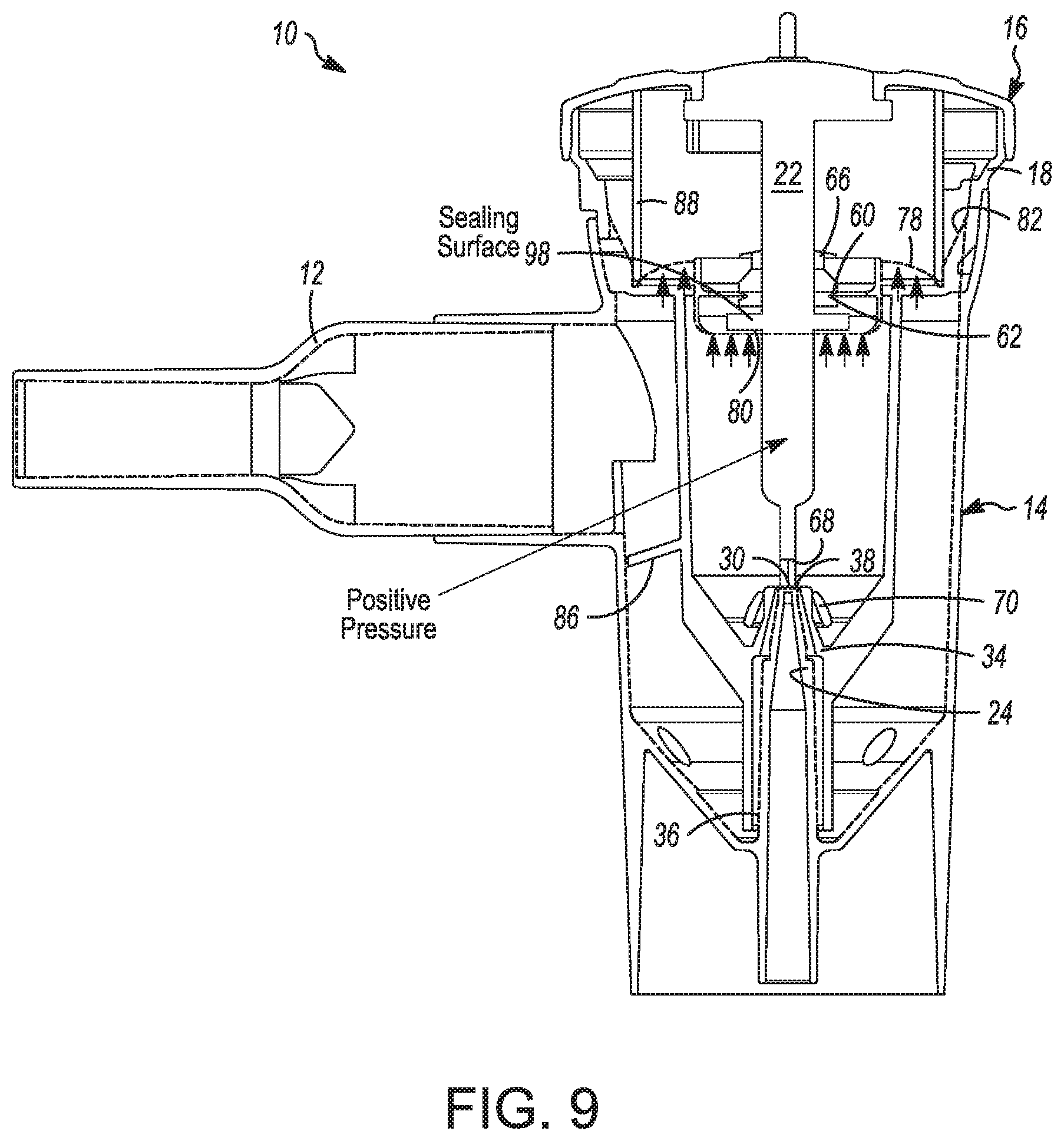 Patent US12097320 Figure 9 – Nebulizer apparatus and method