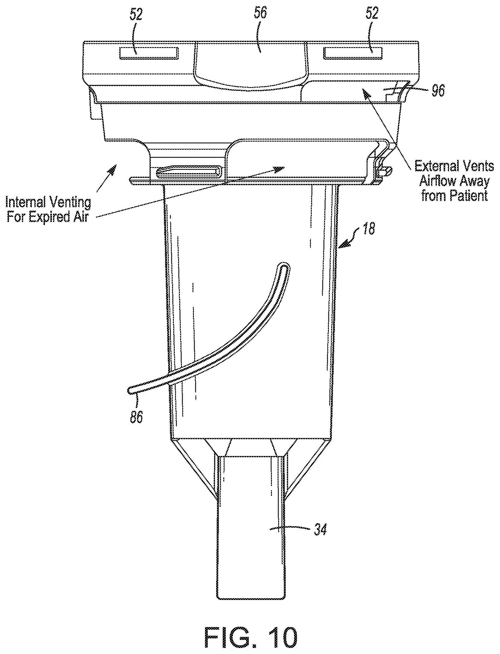 Patent US12097320 Figure 10 – Nebulizer apparatus and method