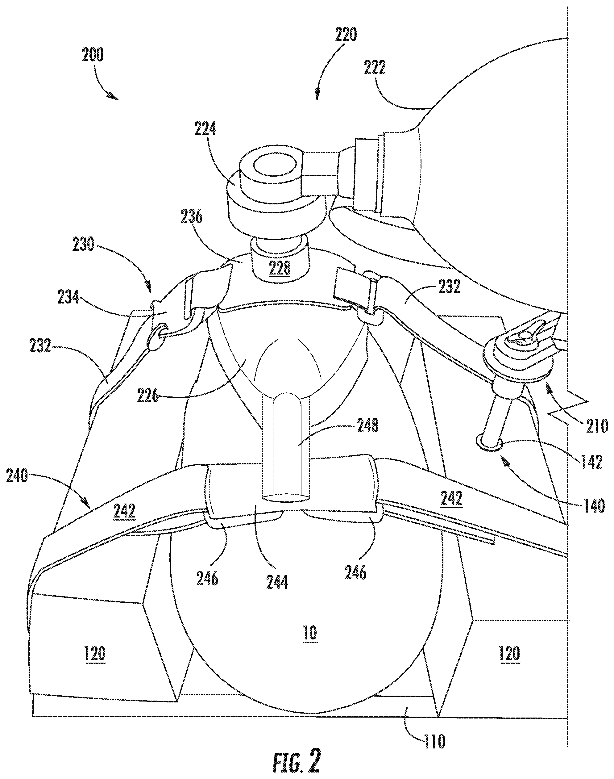 Patent US12097327 Figure 2 – Emergency respiratory support devices, systems, and methods
