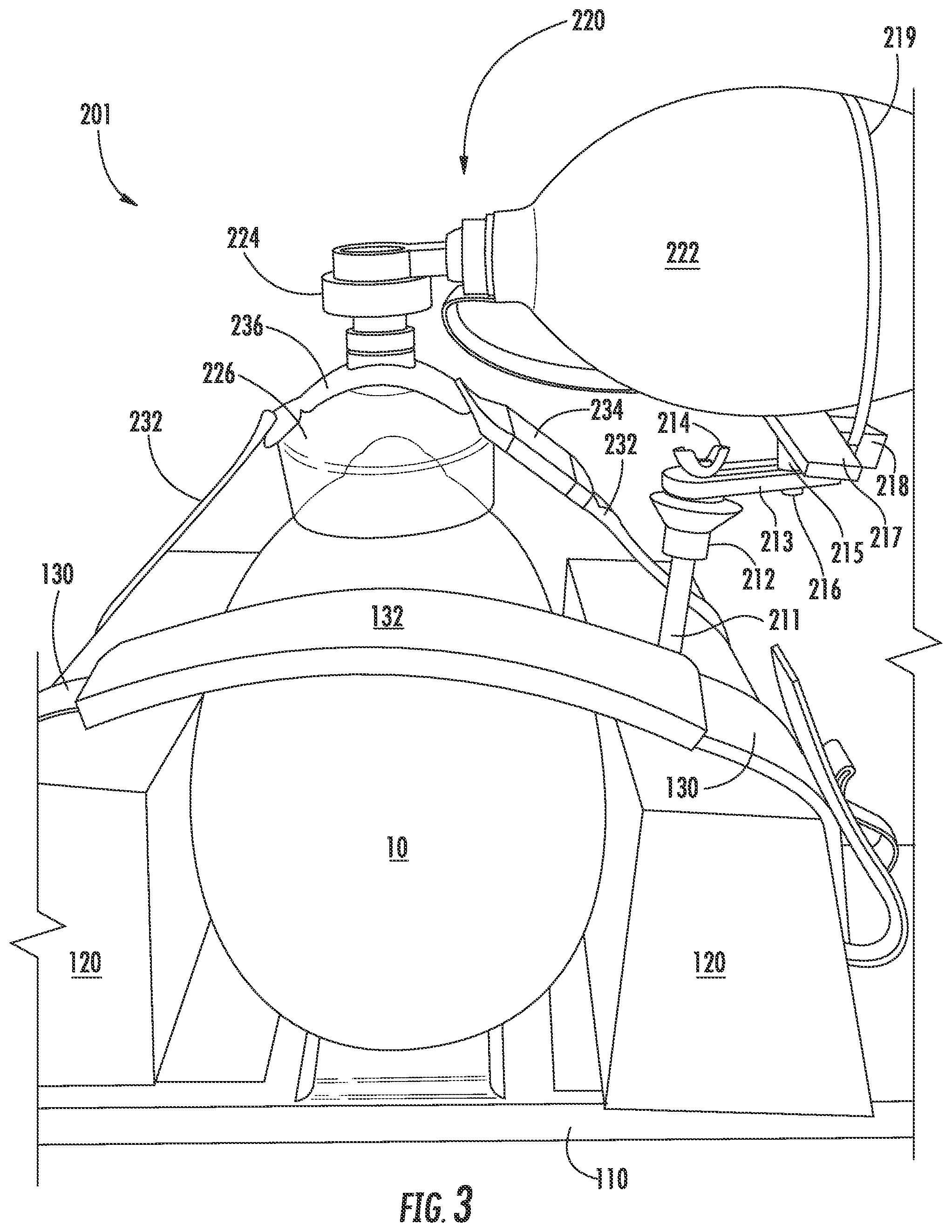 Patent US12097327 Figure 3 – Emergency respiratory support devices, systems, and methods