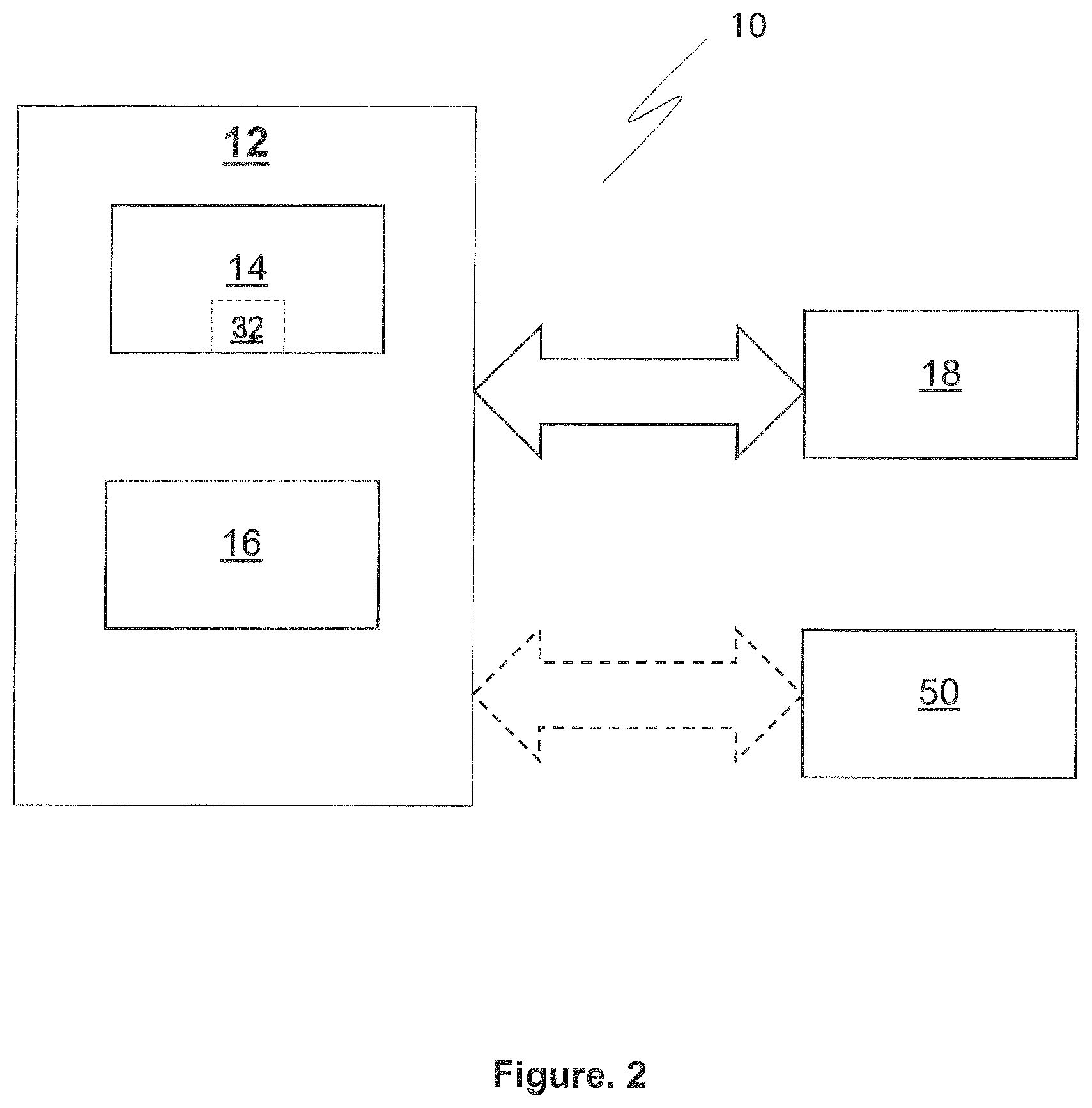 Patent US12097330 Figure 2 – Massage apparatus, system and method capable of deriving a parameter of an individual